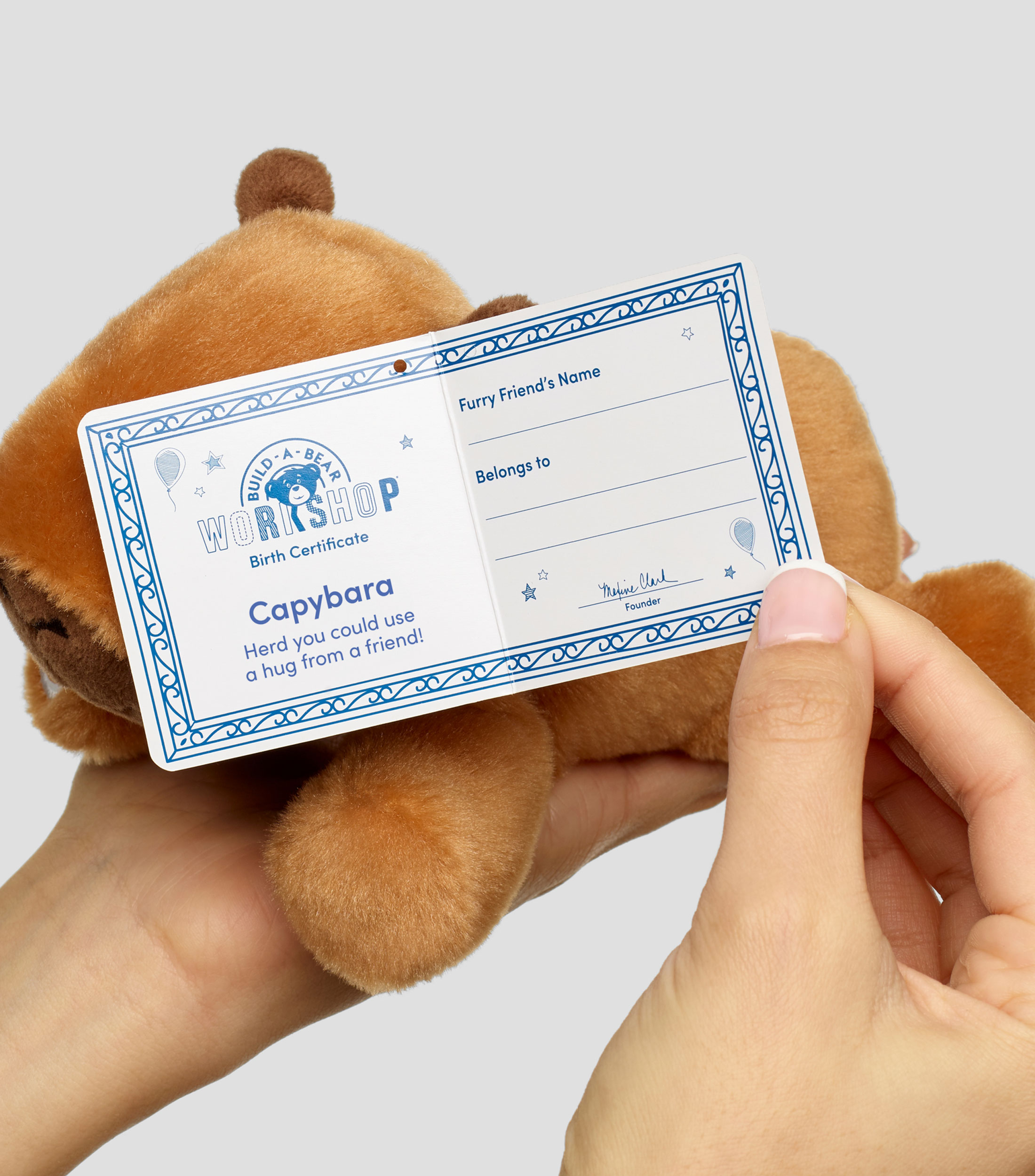 Peluche Mini Beans Capibara