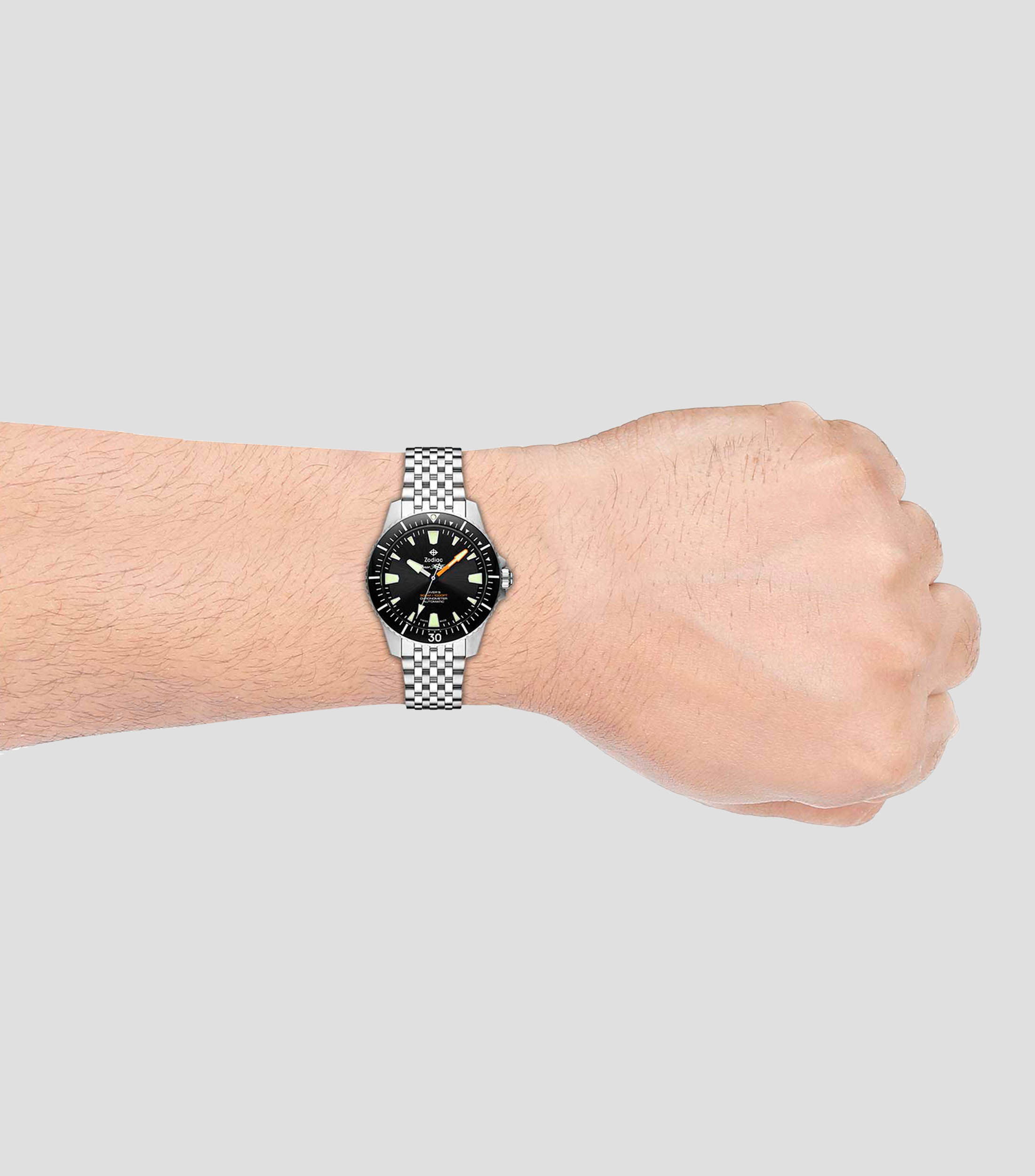 Reloj para Hombre Pro-Driver casual plateado