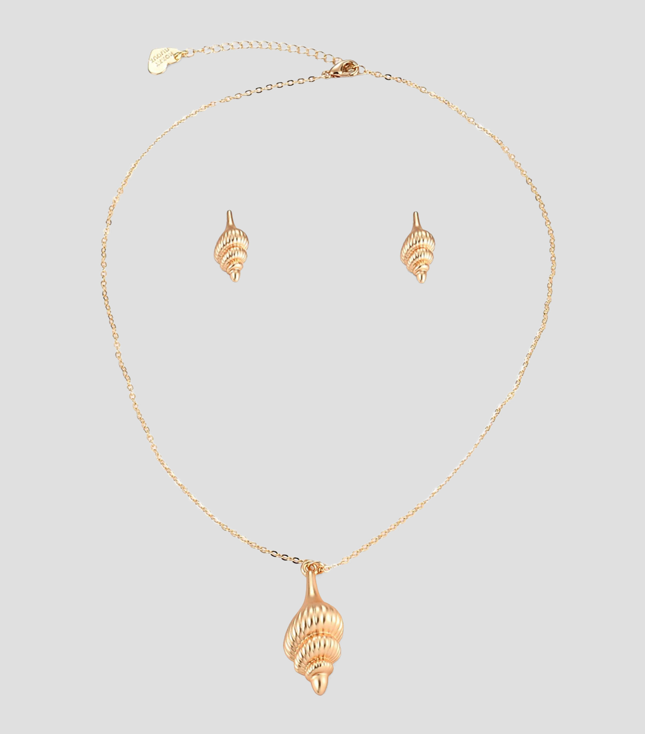 Set de collar y aretes Mujer