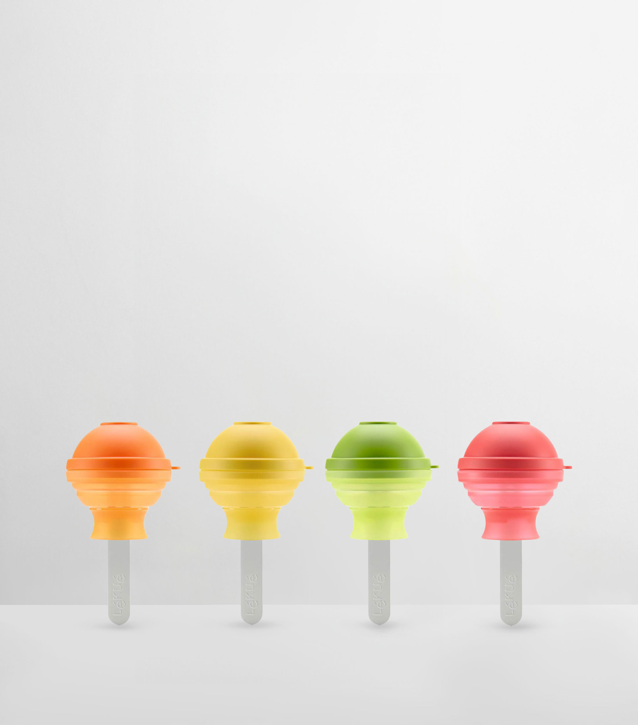 Set 4 Moldes para Helado en Silicón