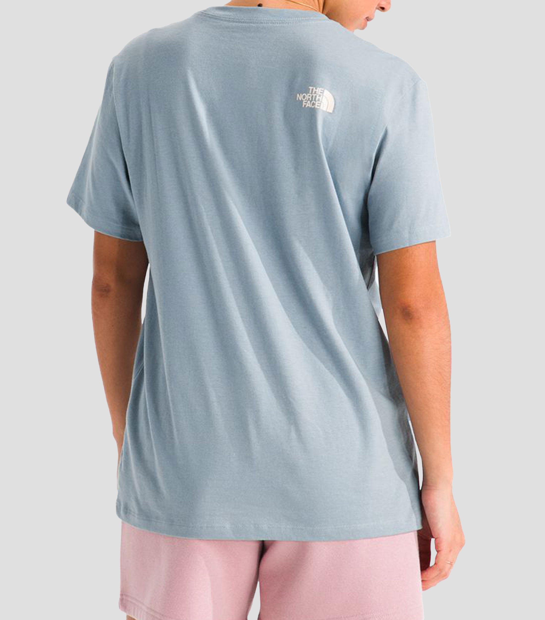 Playera cuello redondo manga corta lisa Floral Alpine Mujer