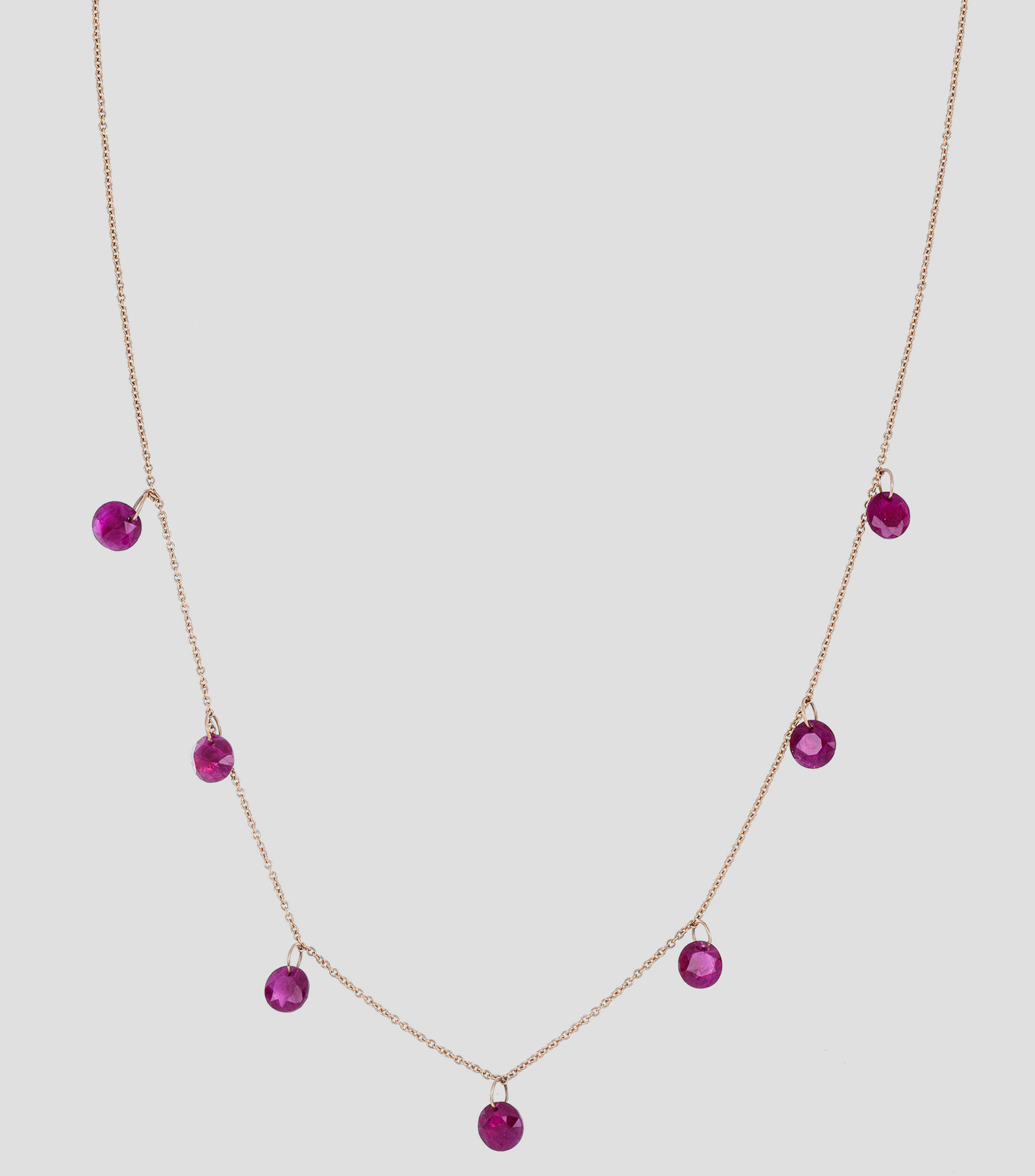 Collar en oro rosa de 14 Kts Mujer