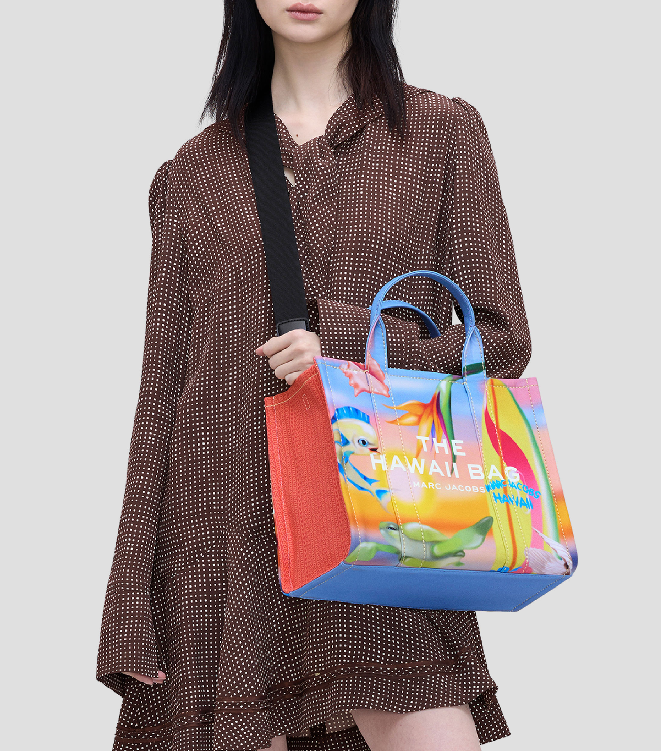 Bolsa tote multicolor The medium tote Hawaii estampada Mujer