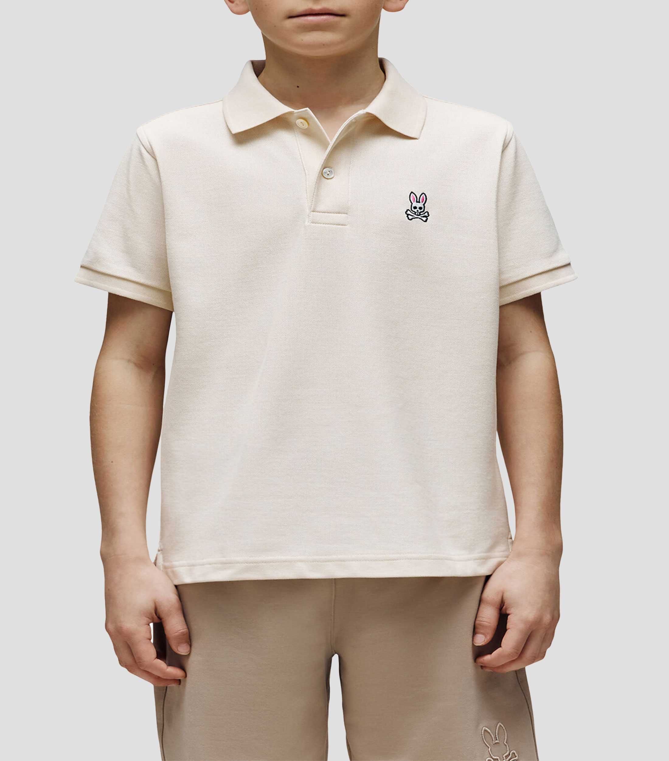 Playera tipo polo manga corta Niño