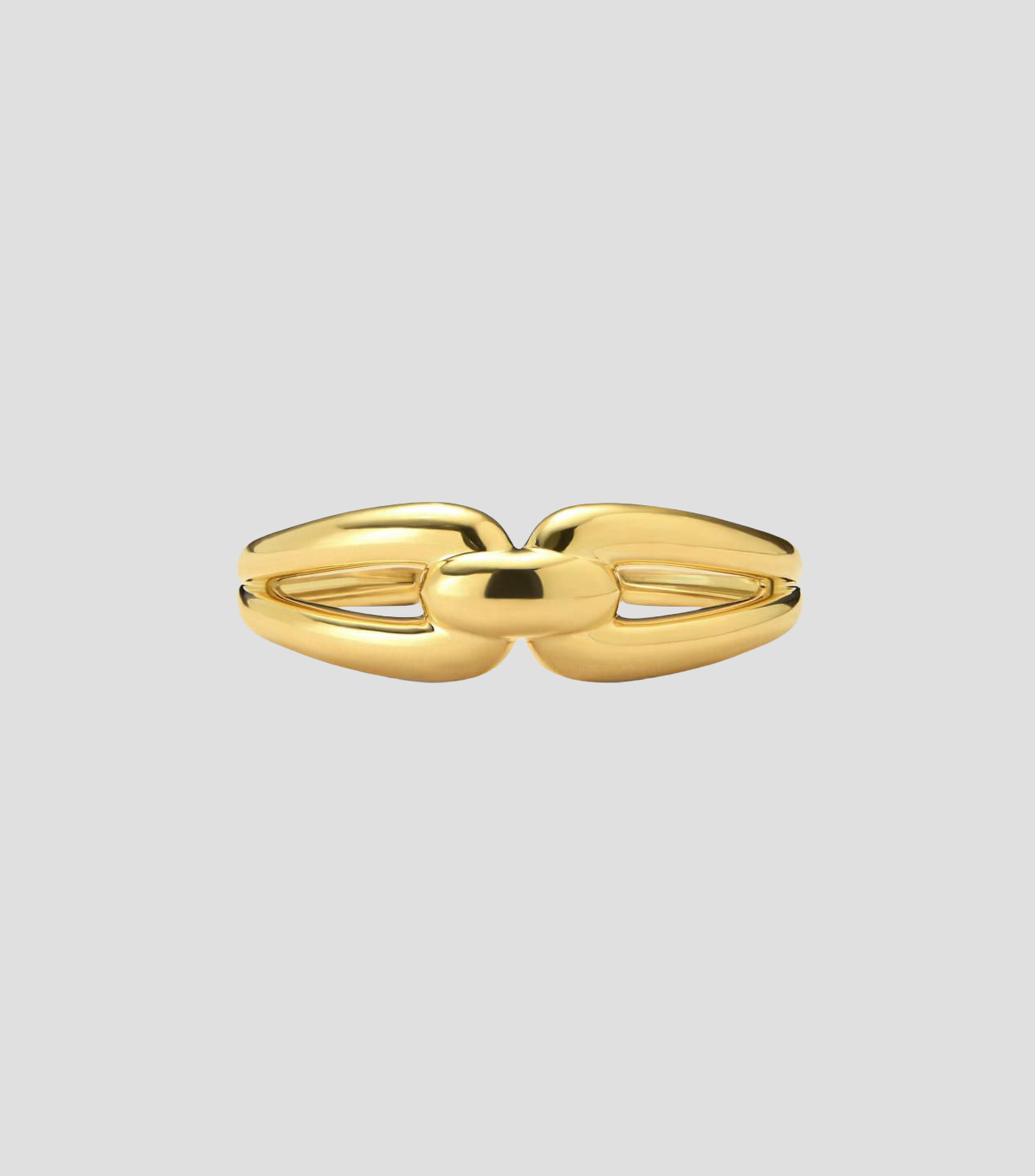 Anillo en Oro amarillo de 18 Kilates Cadenza Mujer