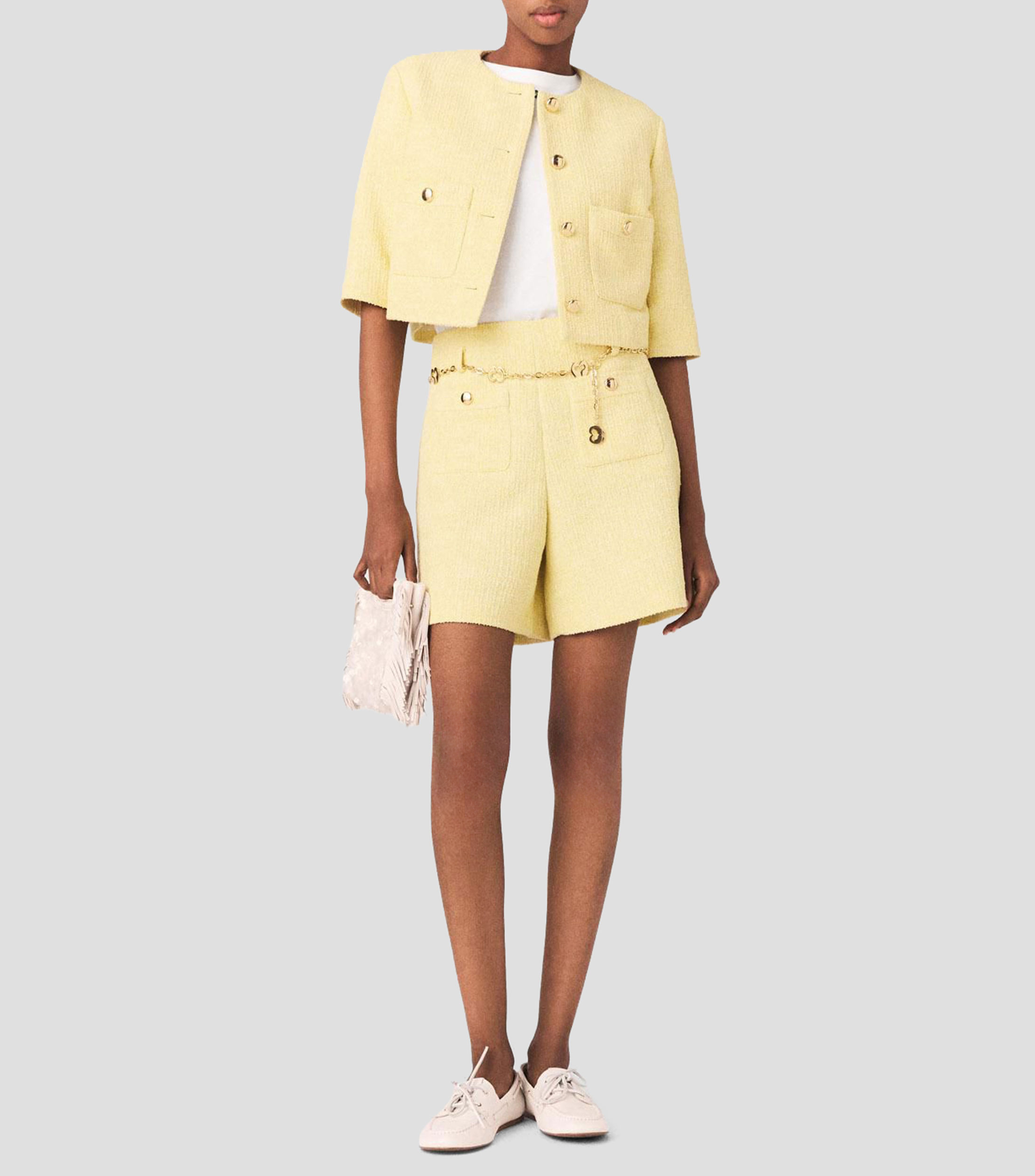 Short liso Mujer