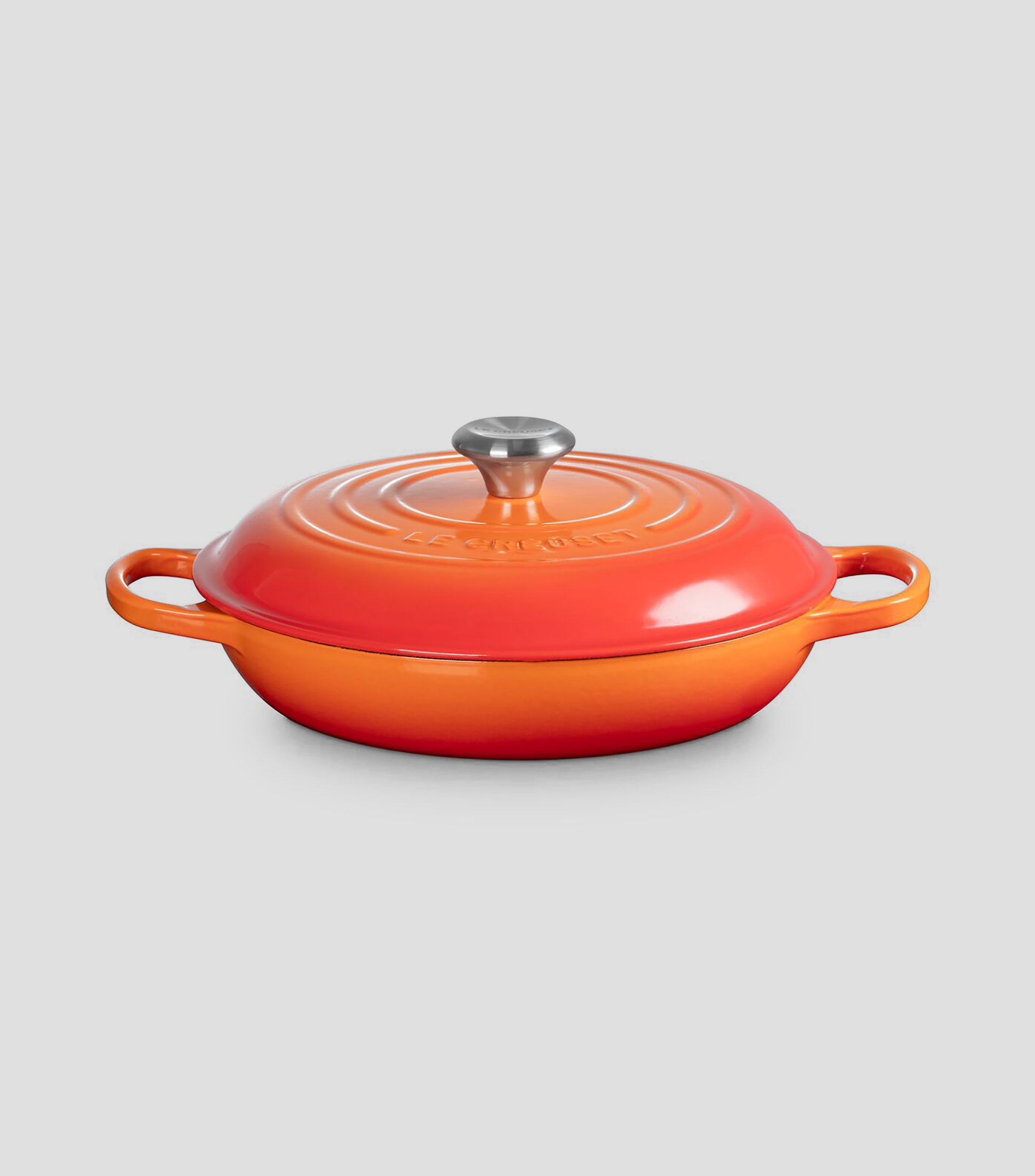Cacerola en hierro colado Buffet 2.8 L naranja