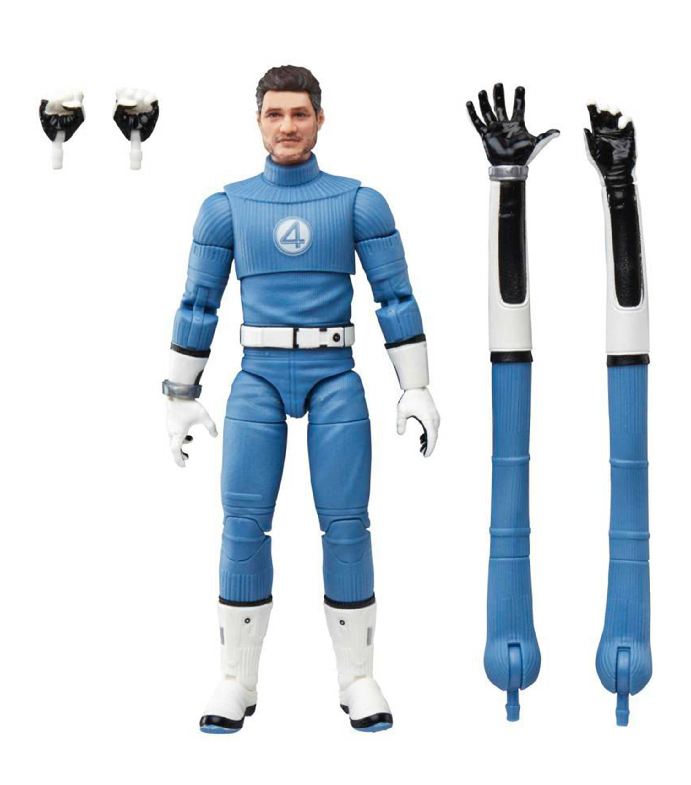 Figura de accion, Marvel Legends Series - Los 4 Fantasticos Primero Pasos, Mister Fantastic