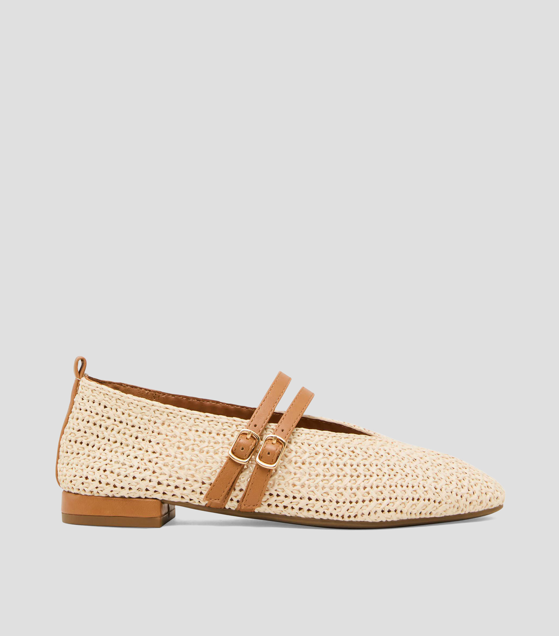 Flats con cintas Mujer