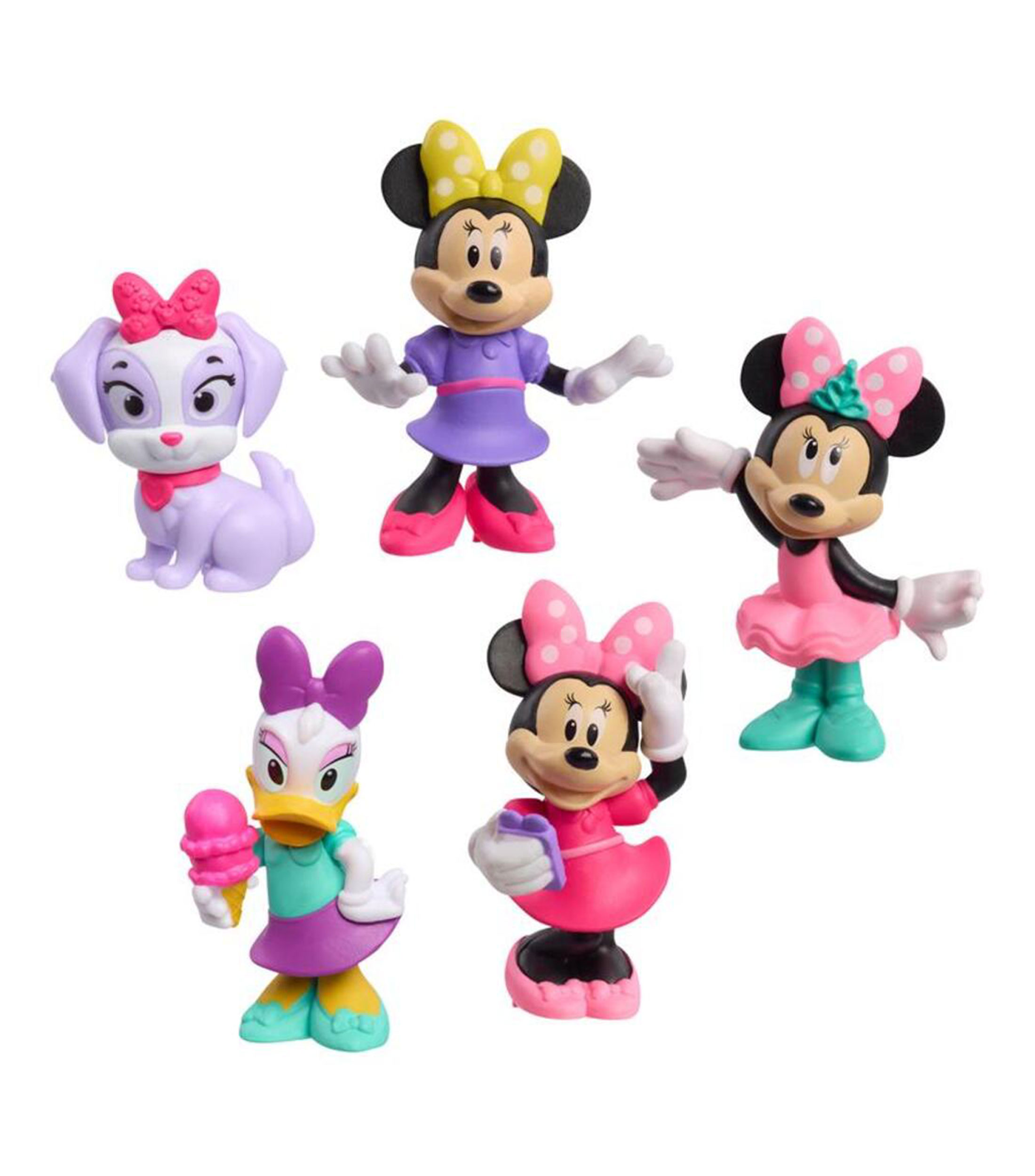 Set 5 Figuras Coleccionables Minnie