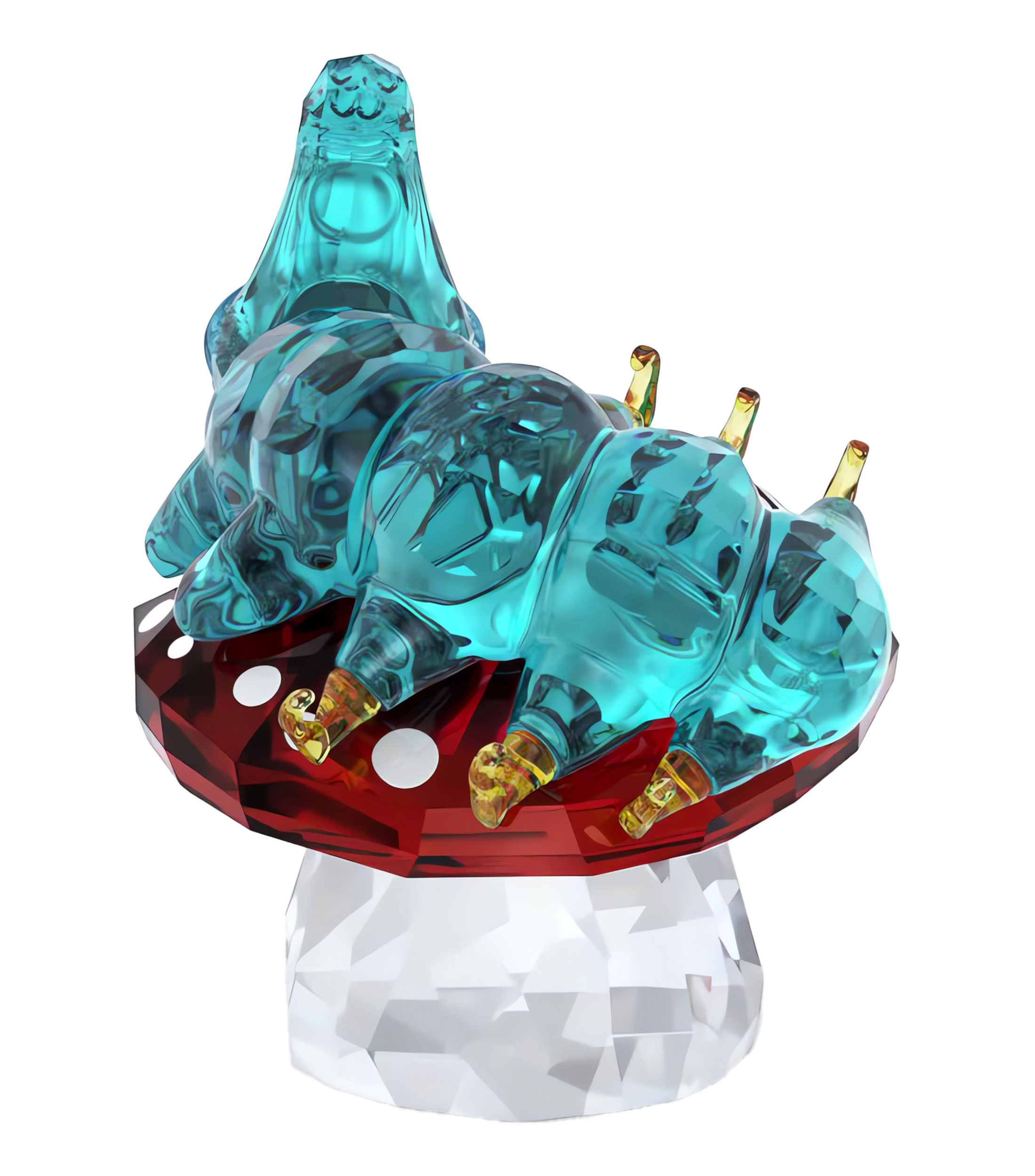Figura Alice In Wonderland Caterpillar en cristal