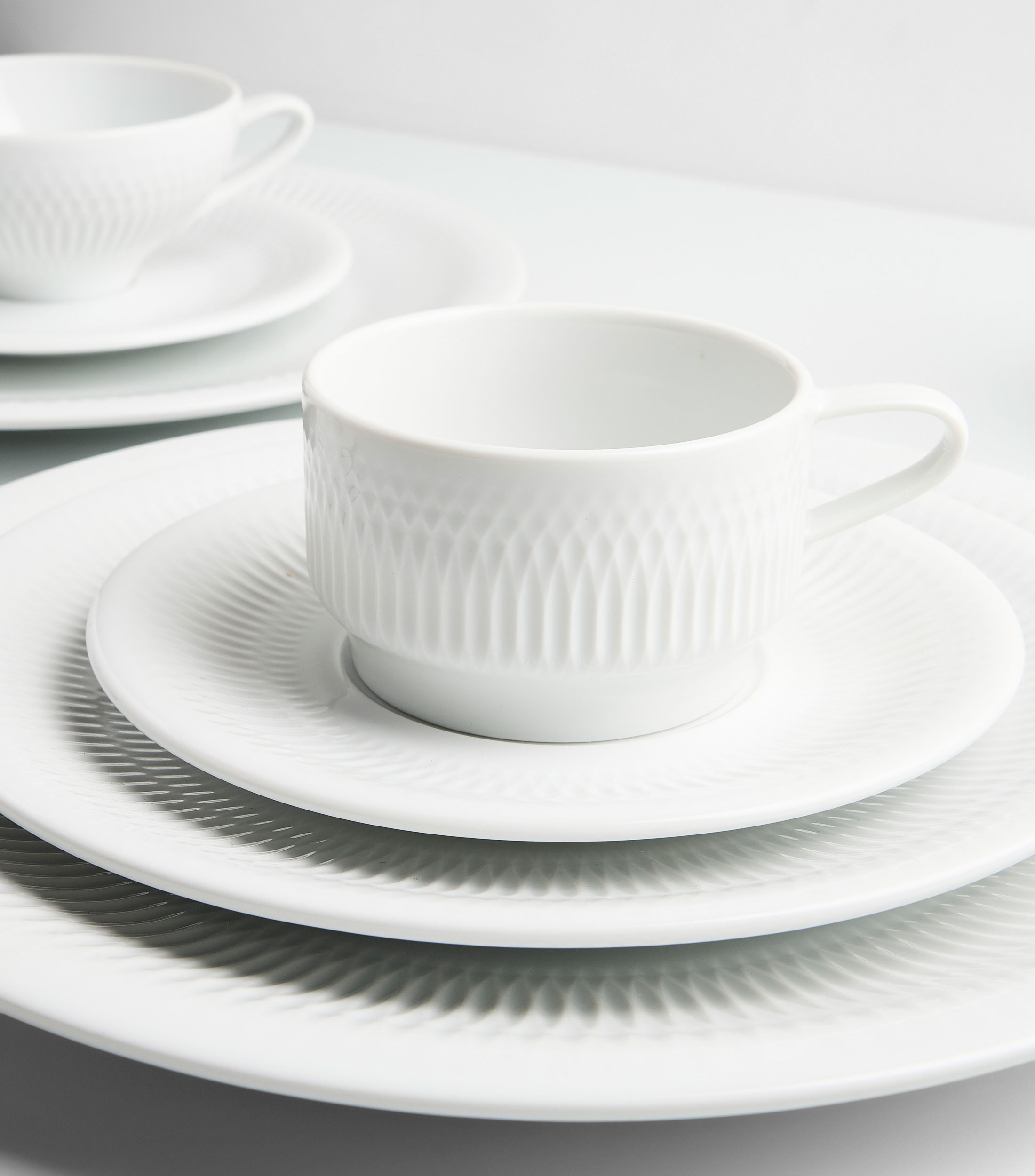 Taza de té con plato Utopía