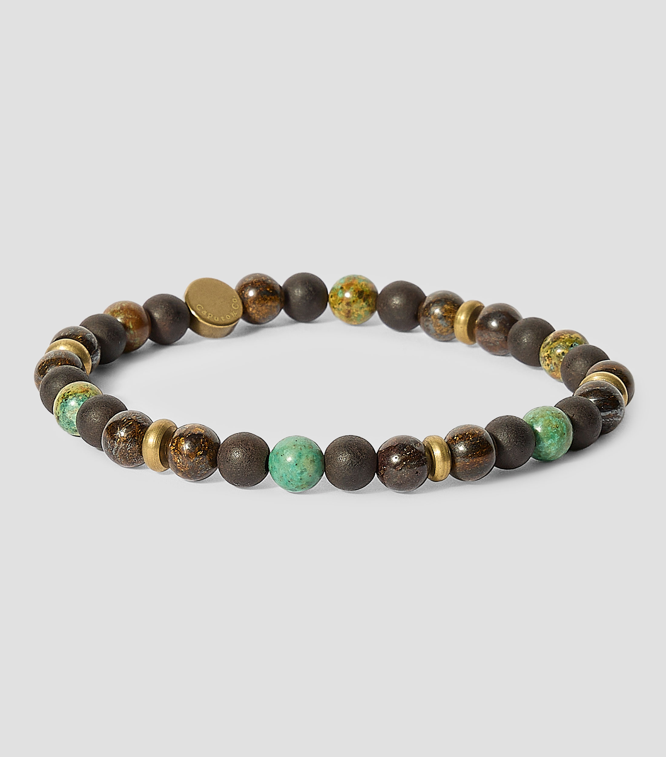 Pulsera con Piedras mezcladas Hombre