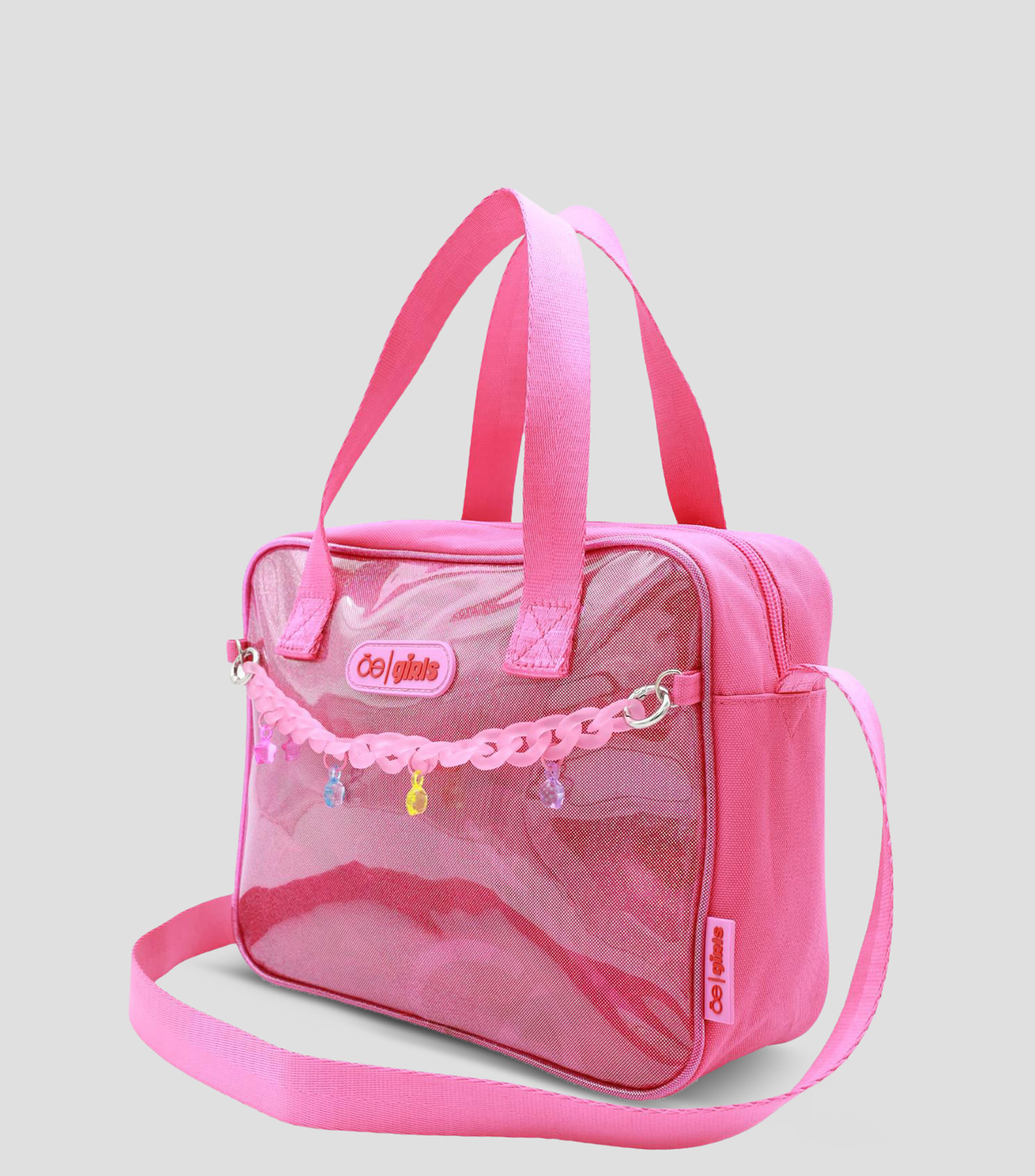 Bolsa Satchel Rosa lisa Niña