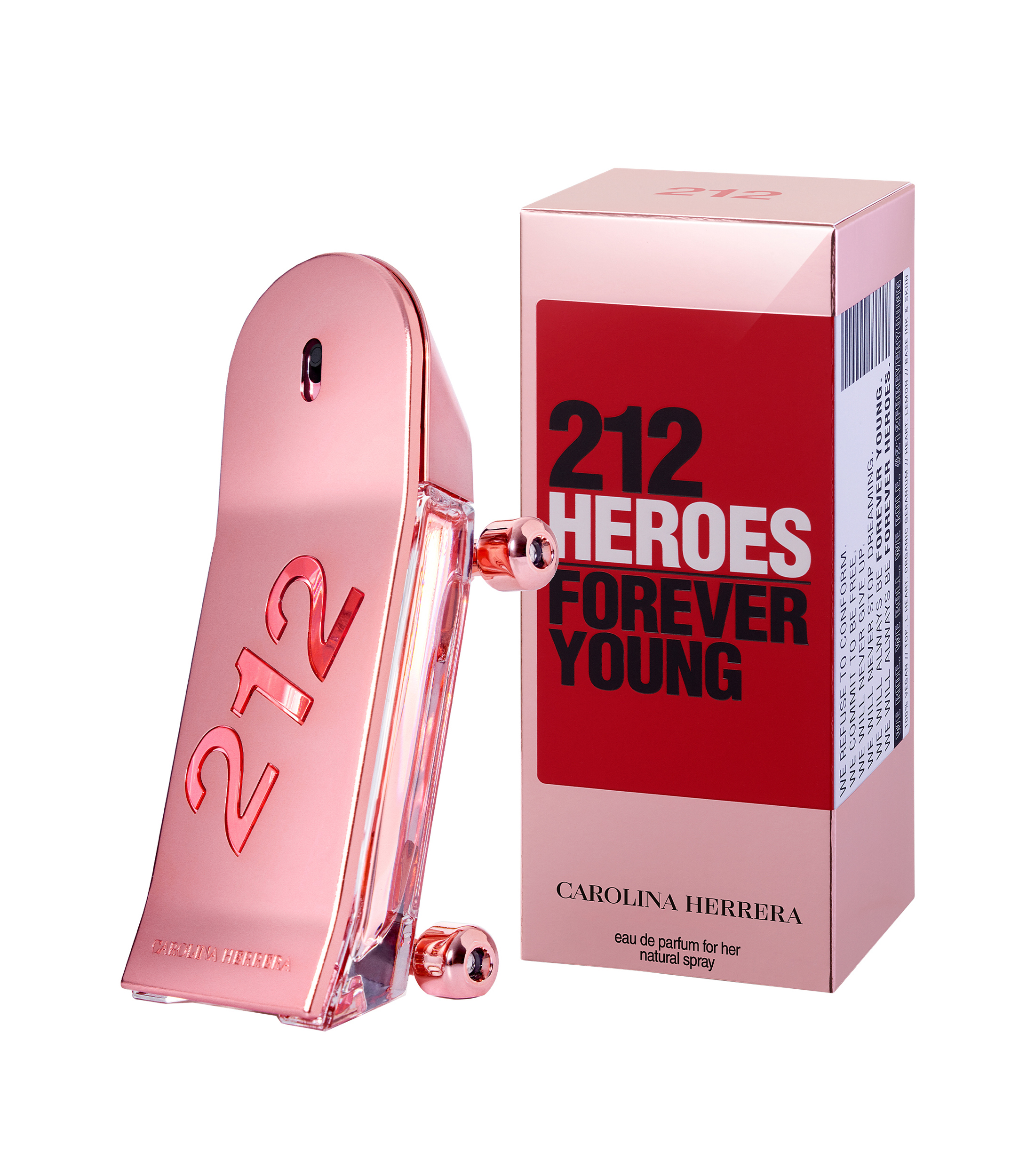 Perfume 212 Heroes Eau de Parfum, 50 ml para Mujer