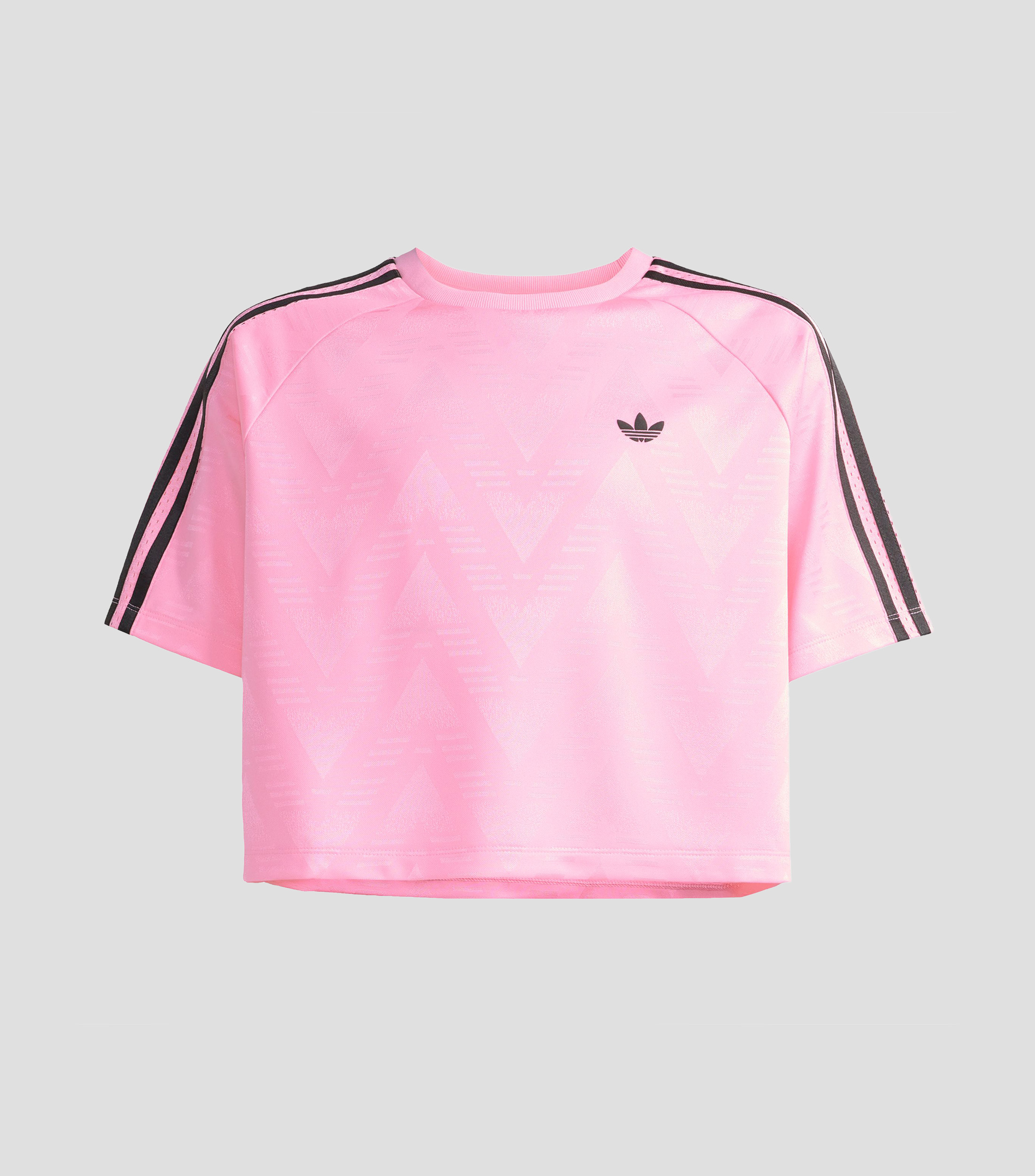 Playera casual Boxy cuello redondo manga corta con estampado Niña