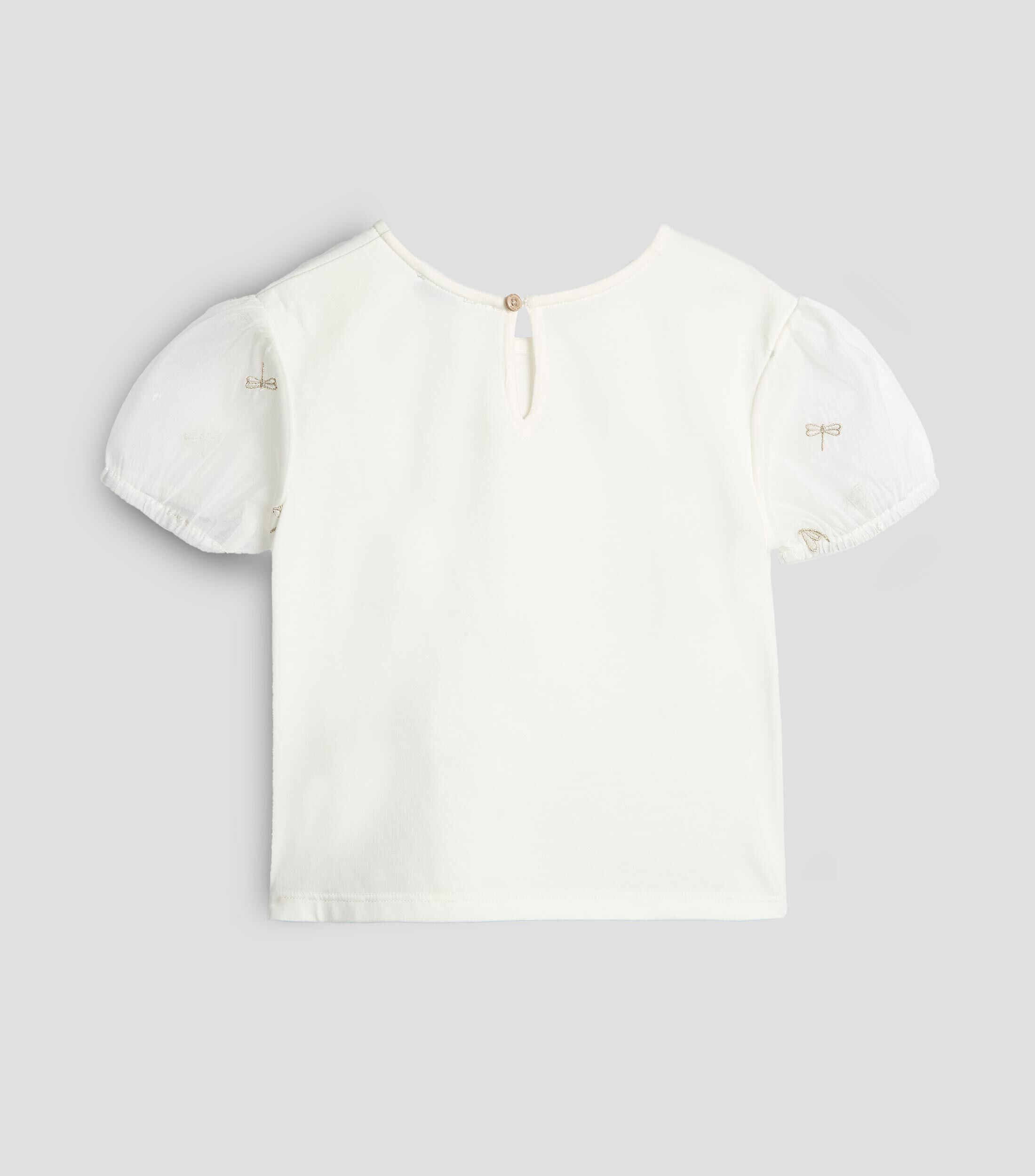 Blusa fantasía manga corta Niña