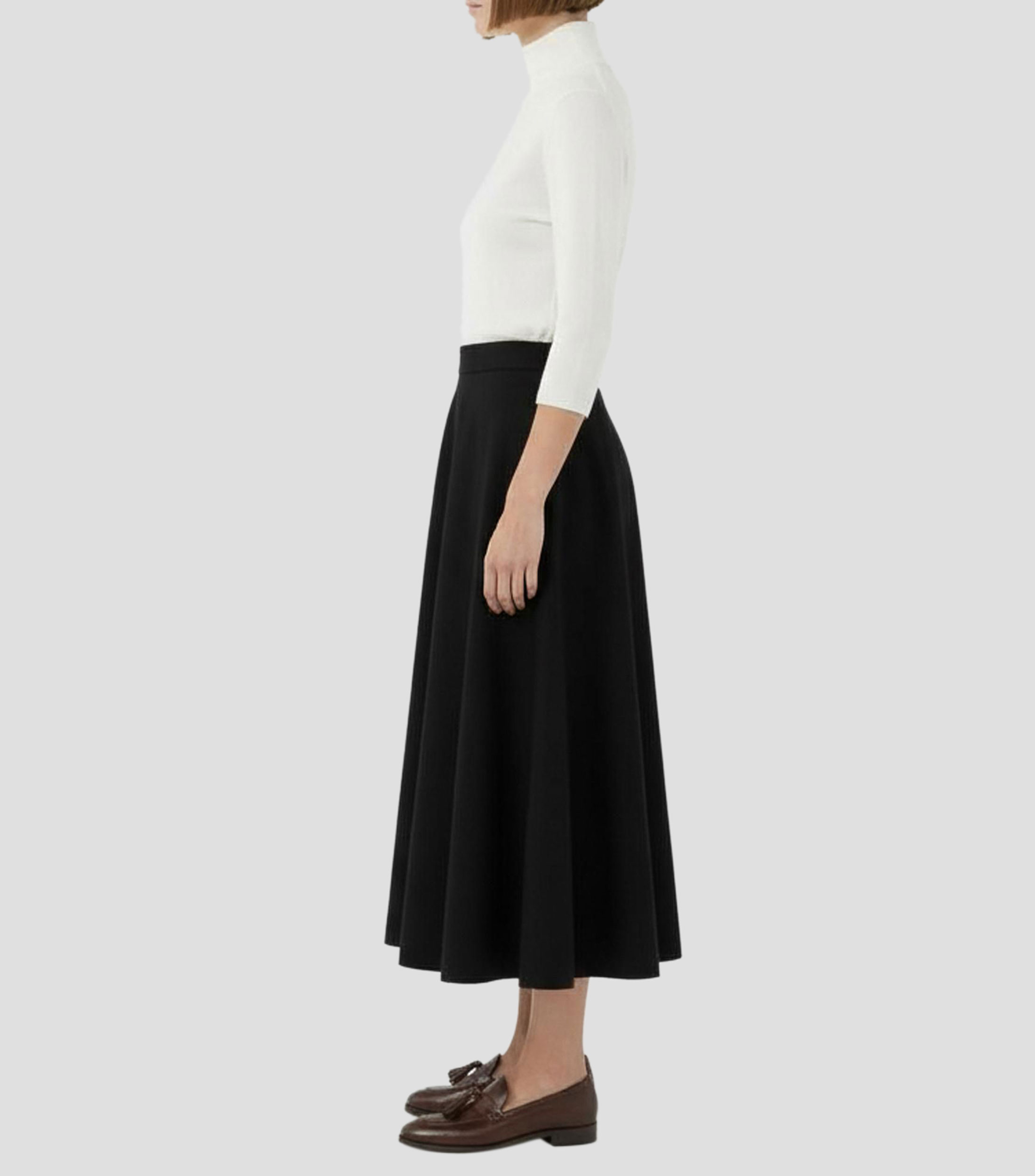 Blusa liso manga 7/8 Mujer