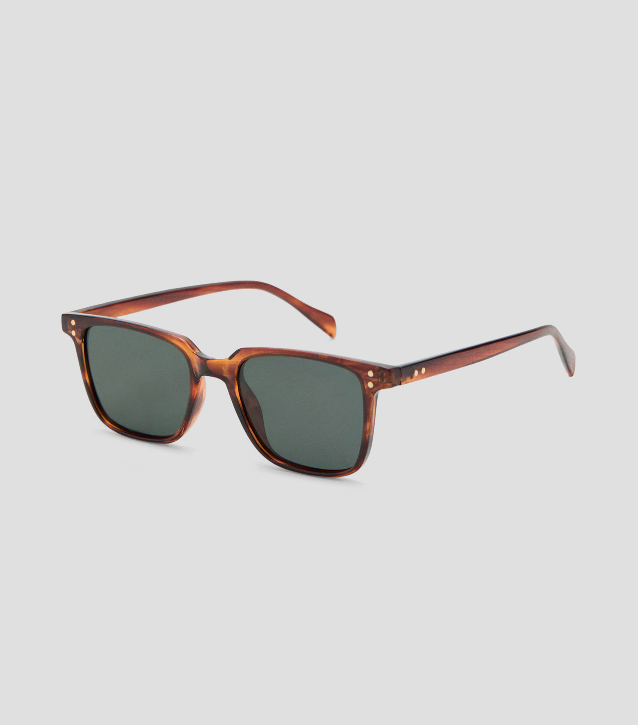Lentes de sol rectangulares Hombre
