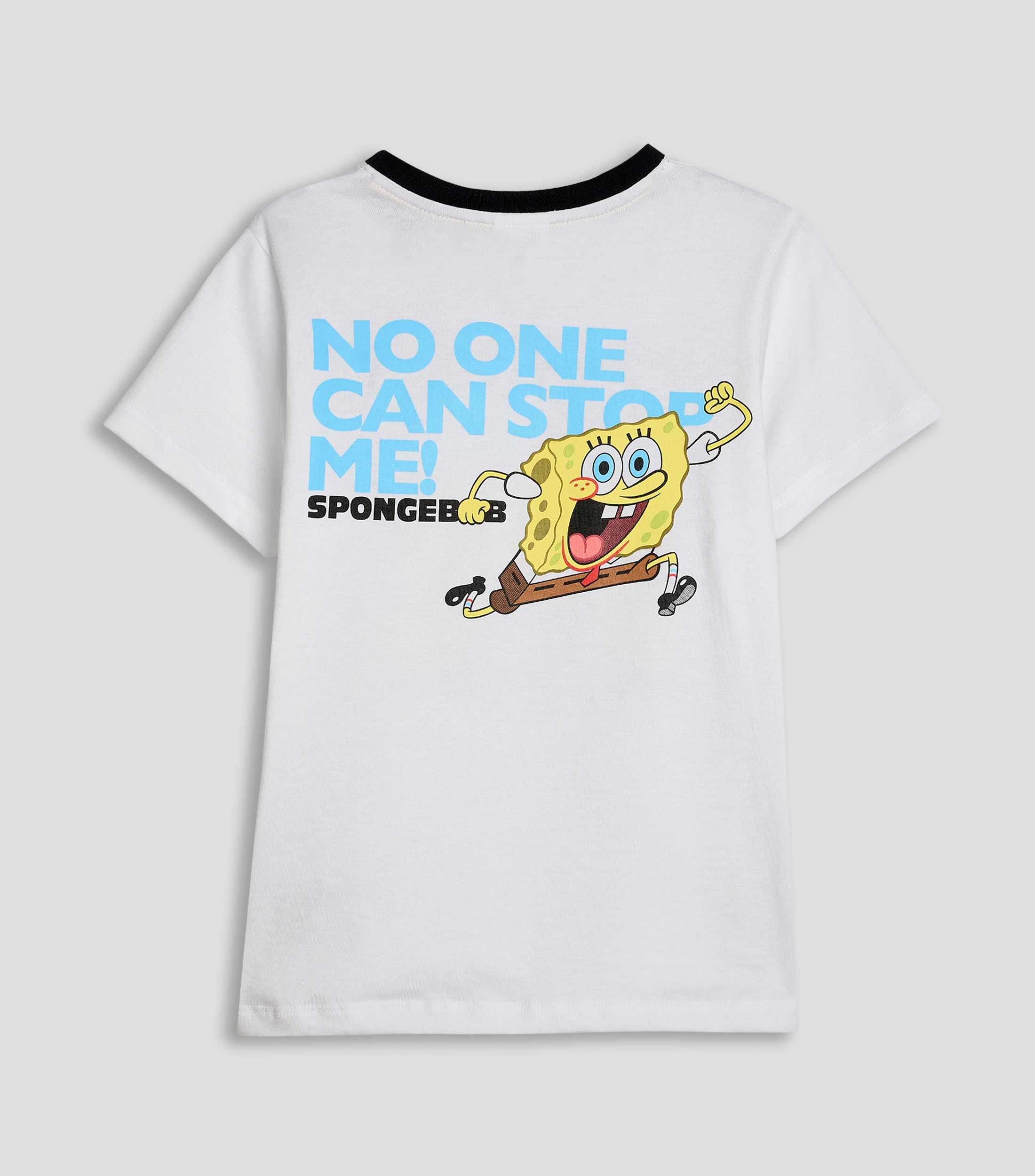 Playera cuello redondo manga corta estampada Niño