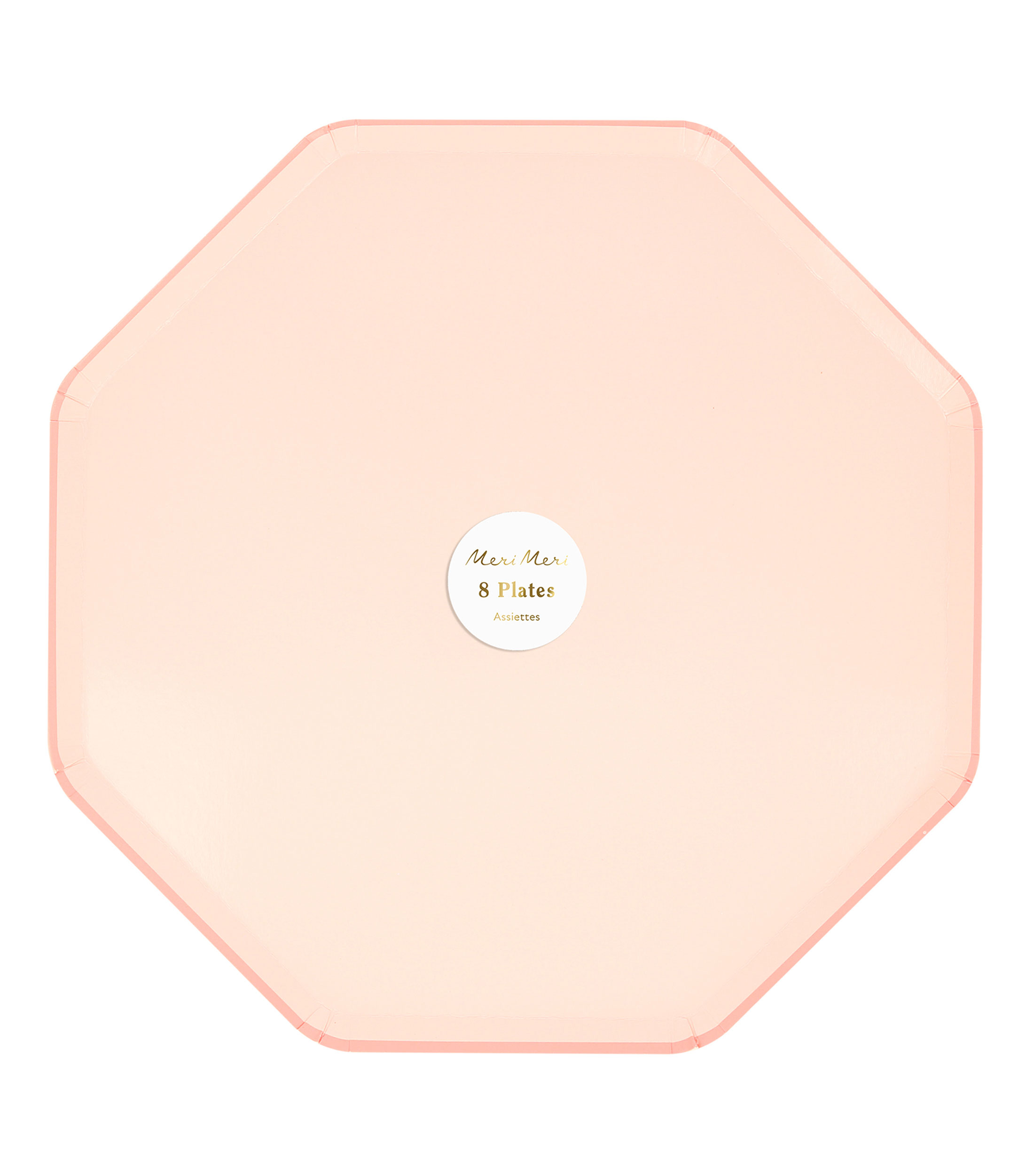 Platos Octagonales Ballet Slipper
