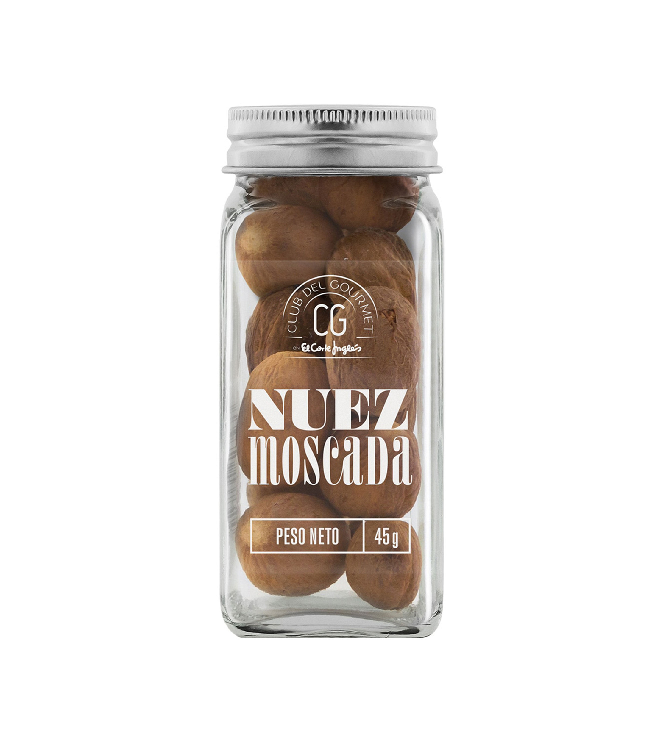 Nuez Moscada Entera en Tarro, 45 g