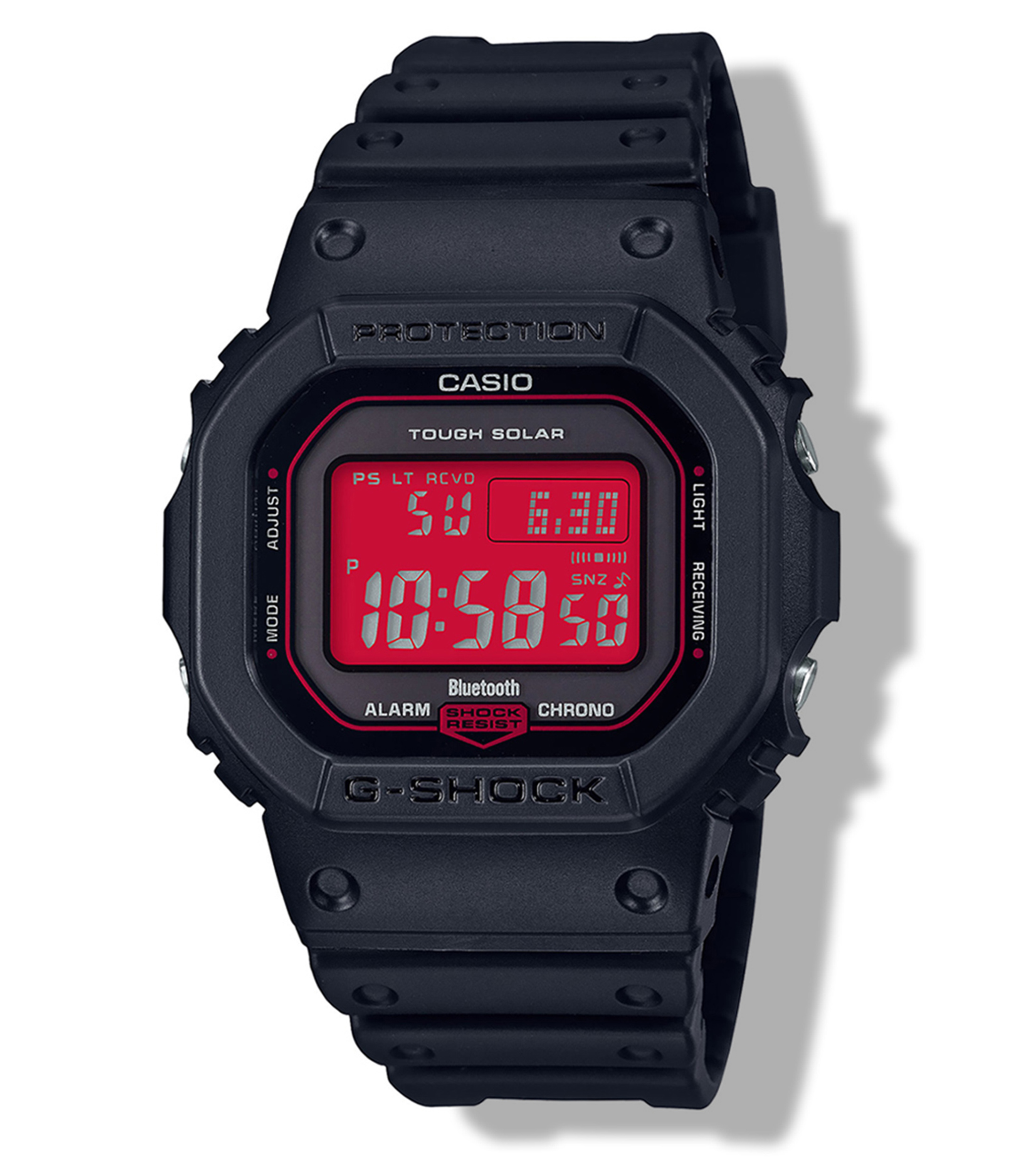 casio g shock dw 5600 red