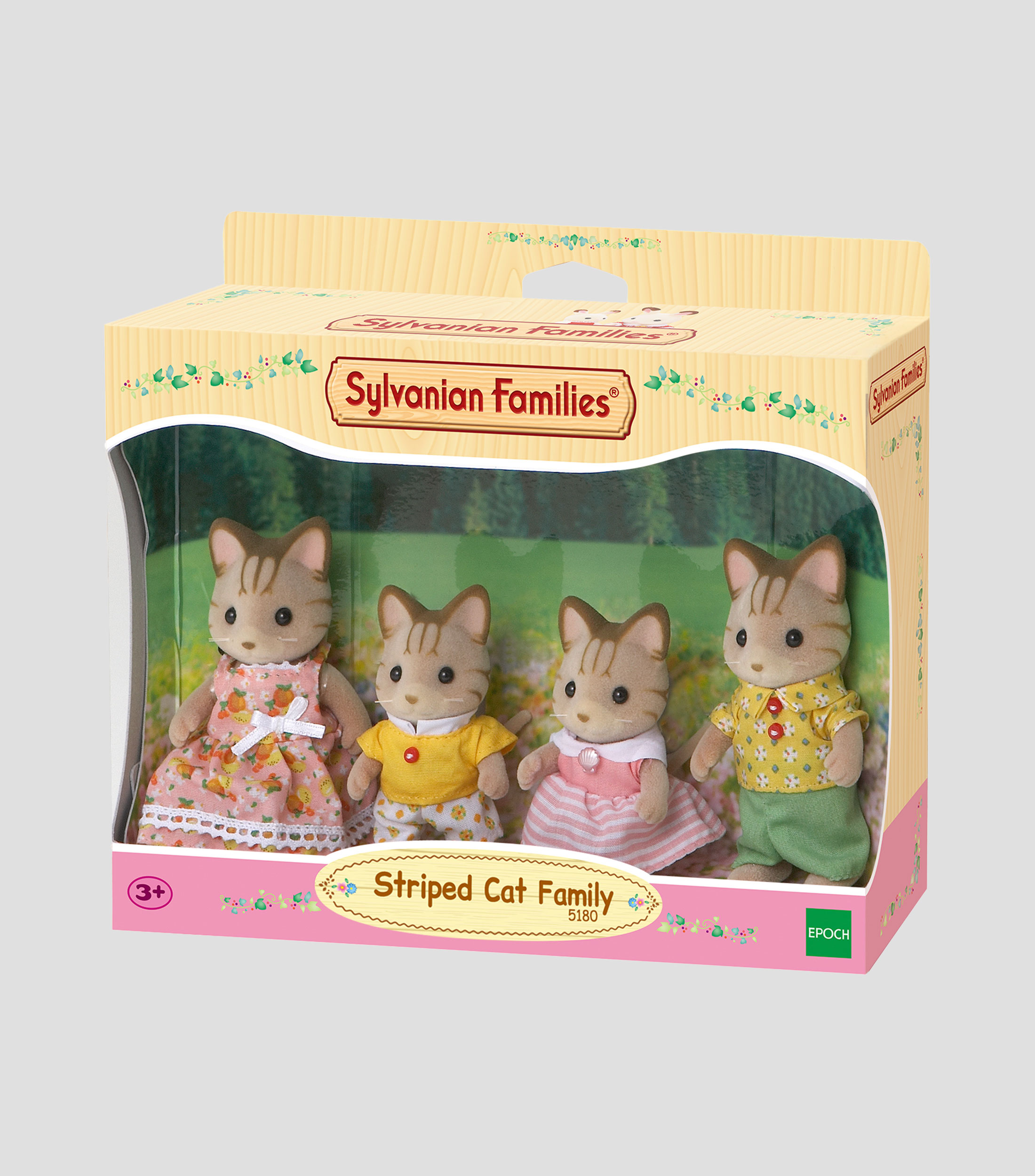 Familia Gato de Rayas