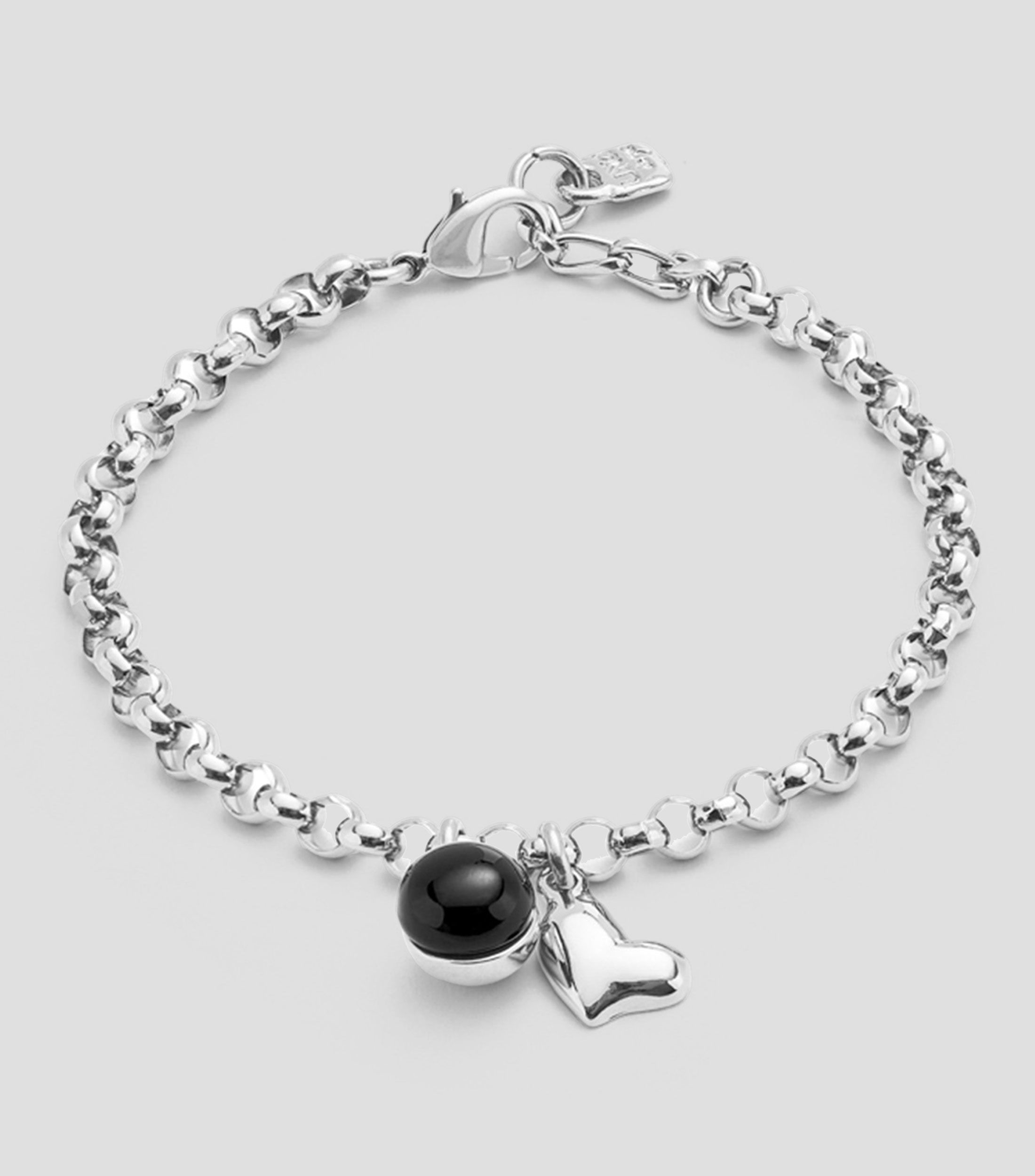 Pulsera con dije de corazón Mujer
