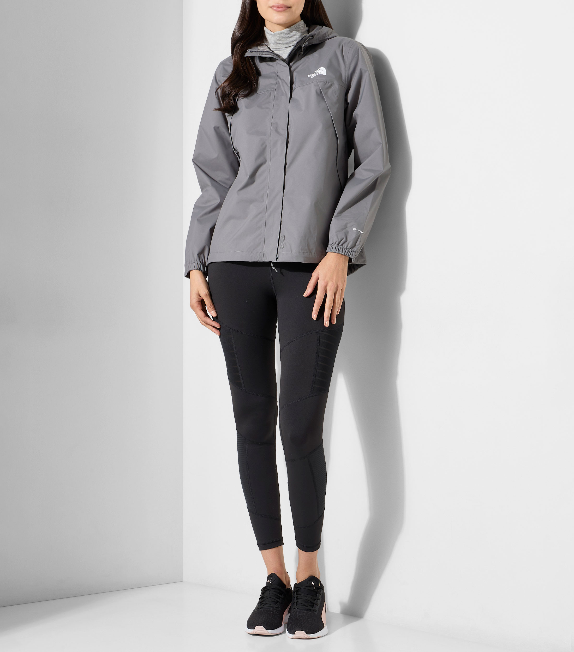 Chamarra impermeable con capucha Antora Mujer