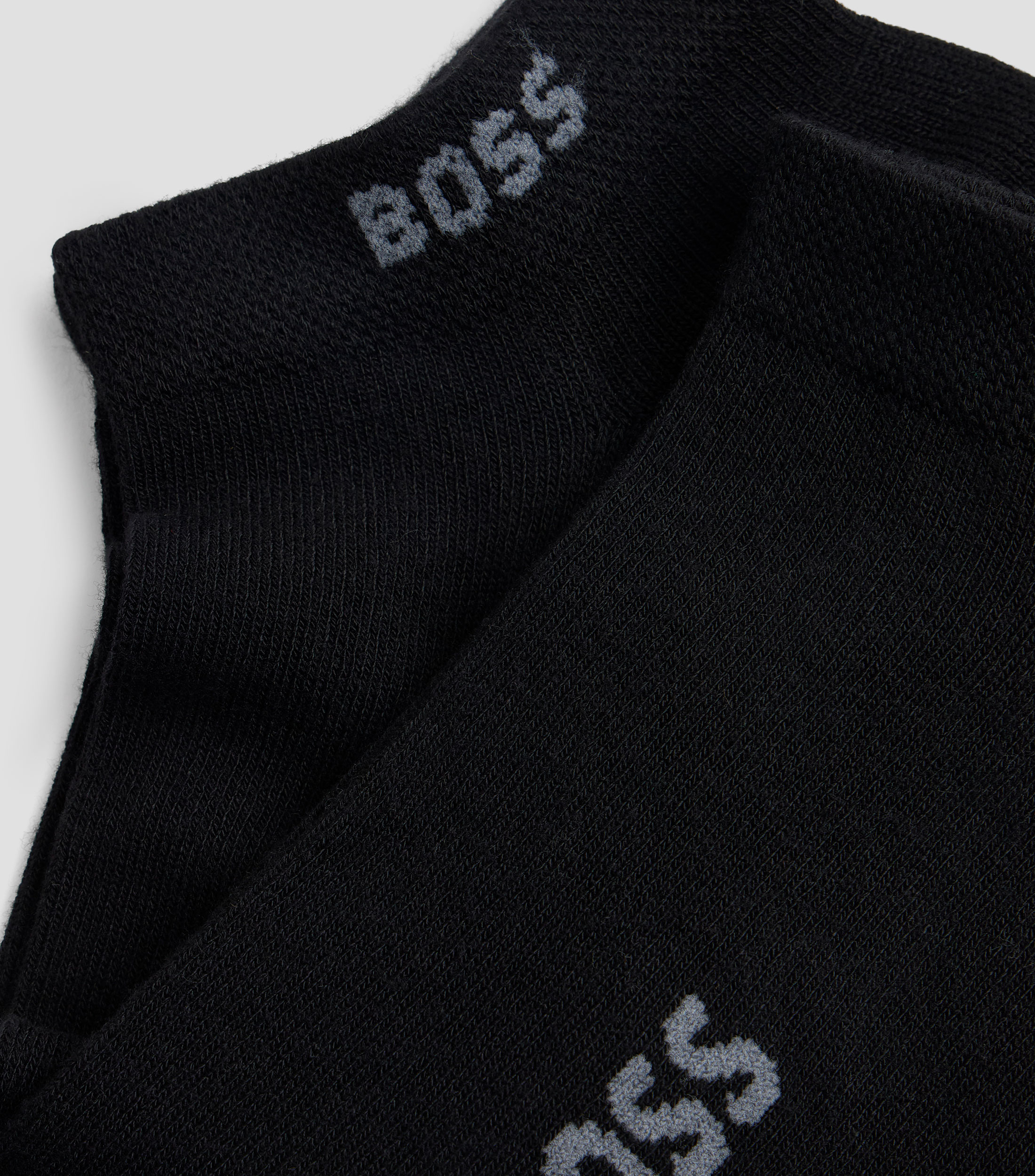 Set de dos calcetines tobilleros con tejido de bambú Hombre
