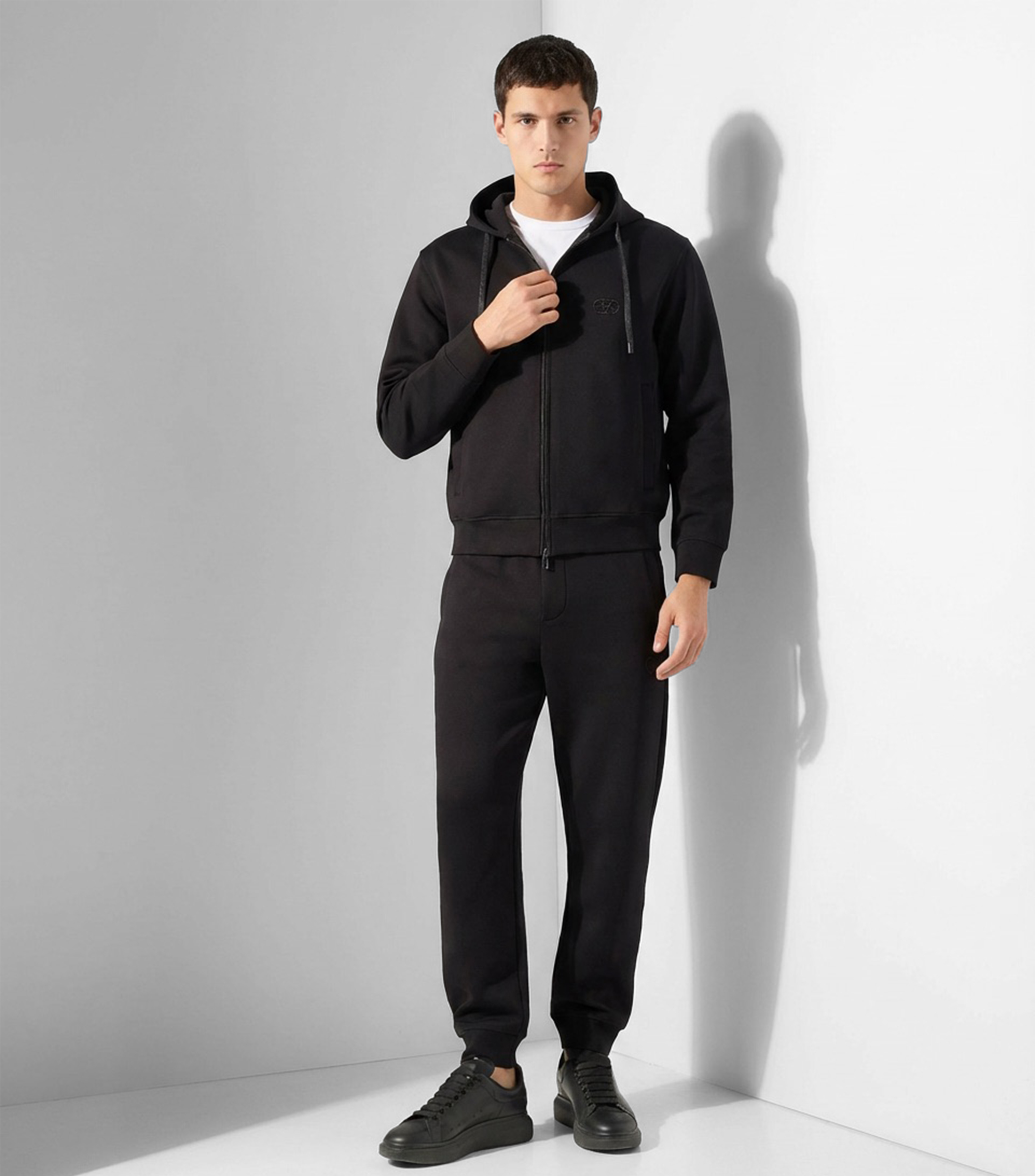 Sudadera con cierre y capucha Hombre
