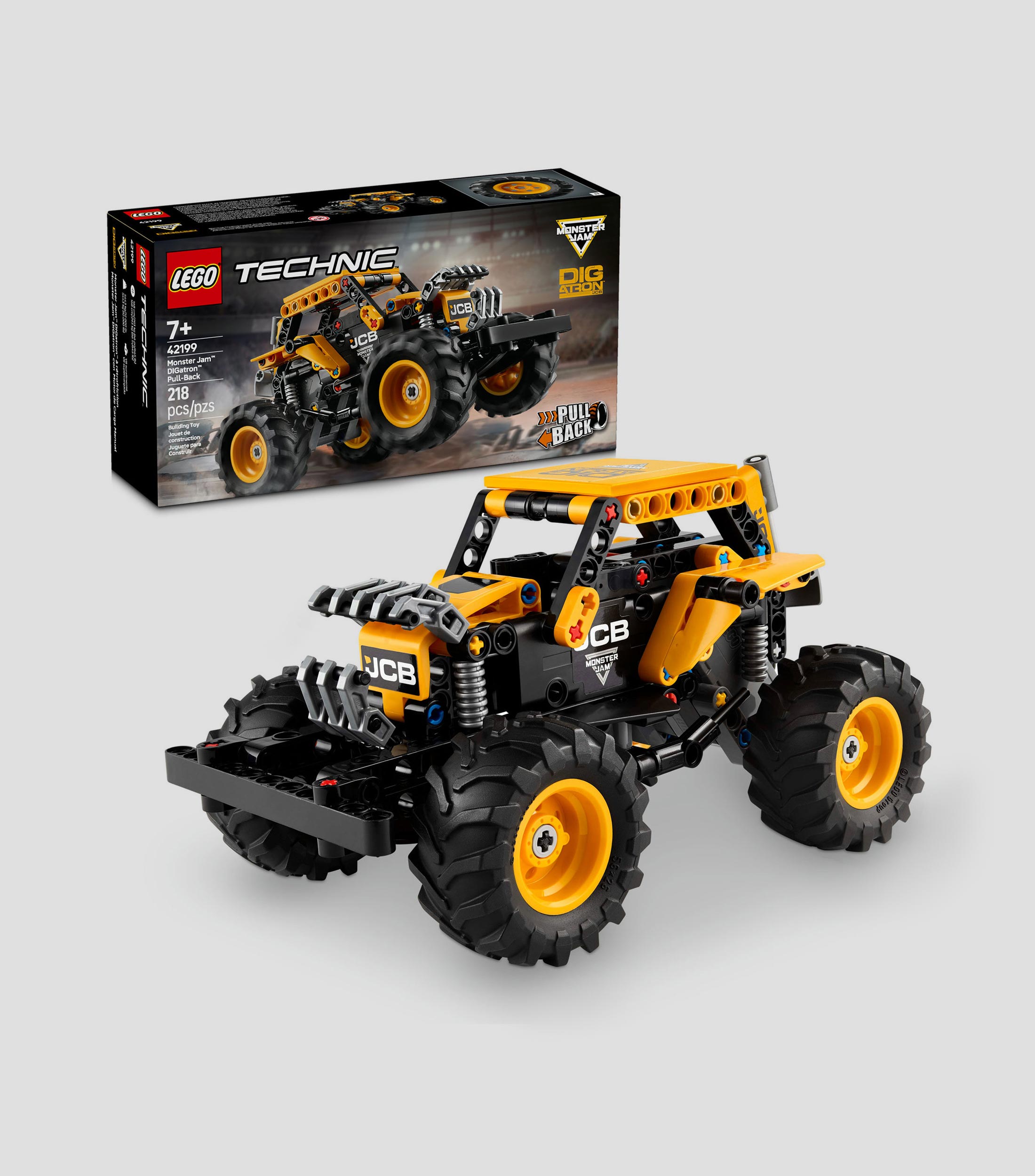 Lego Technic Monster Jam DIGatron con Motor de Carga Manual 42199