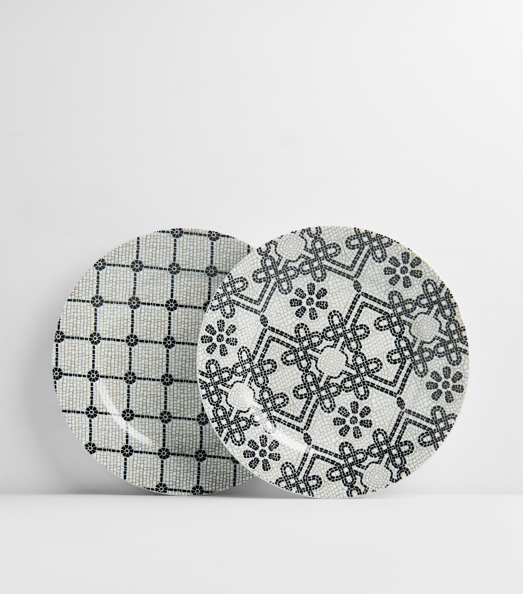 Set de 4 platos para postre Calzada Portuguesa