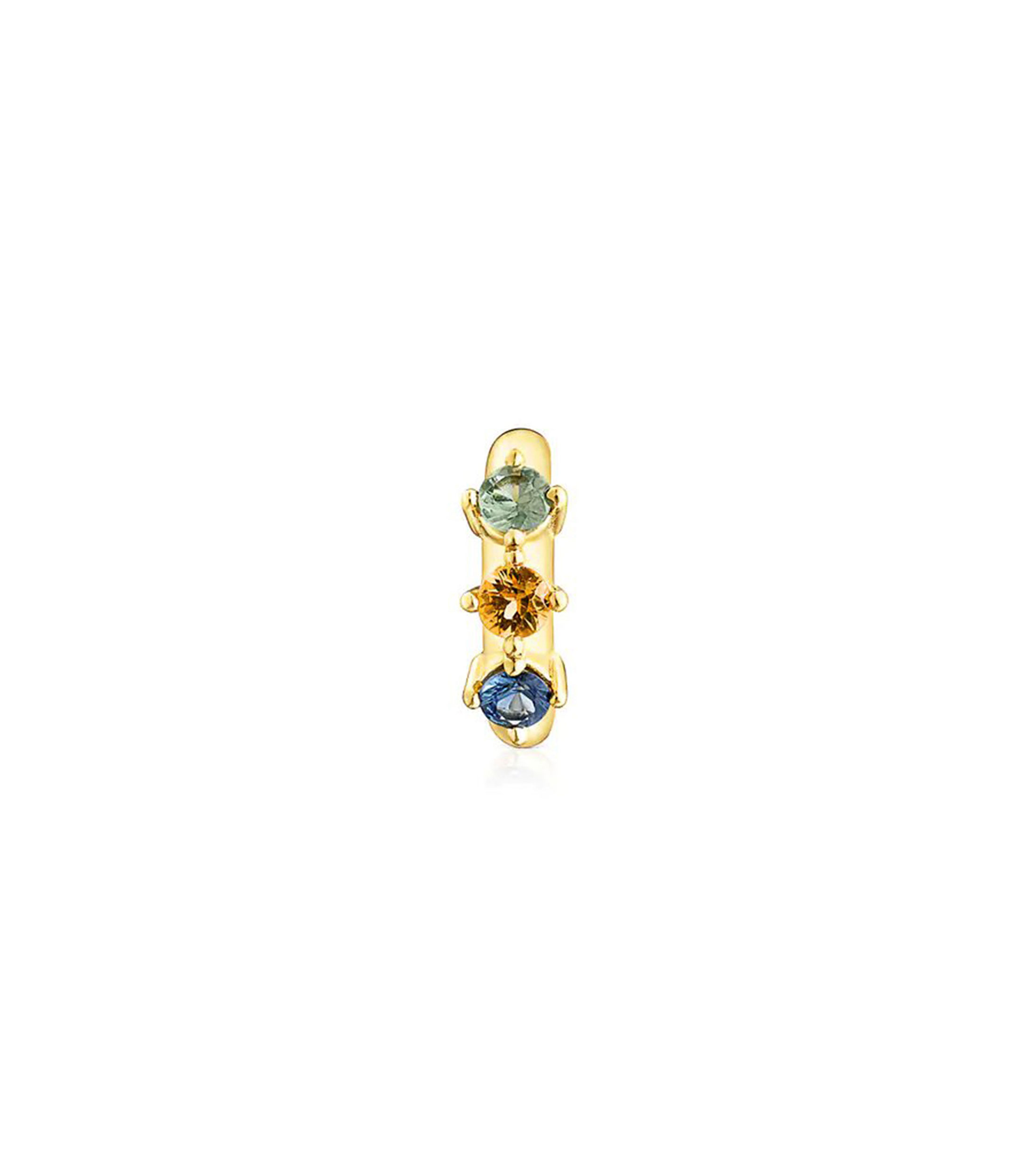Arete en plata Glaring Mujer