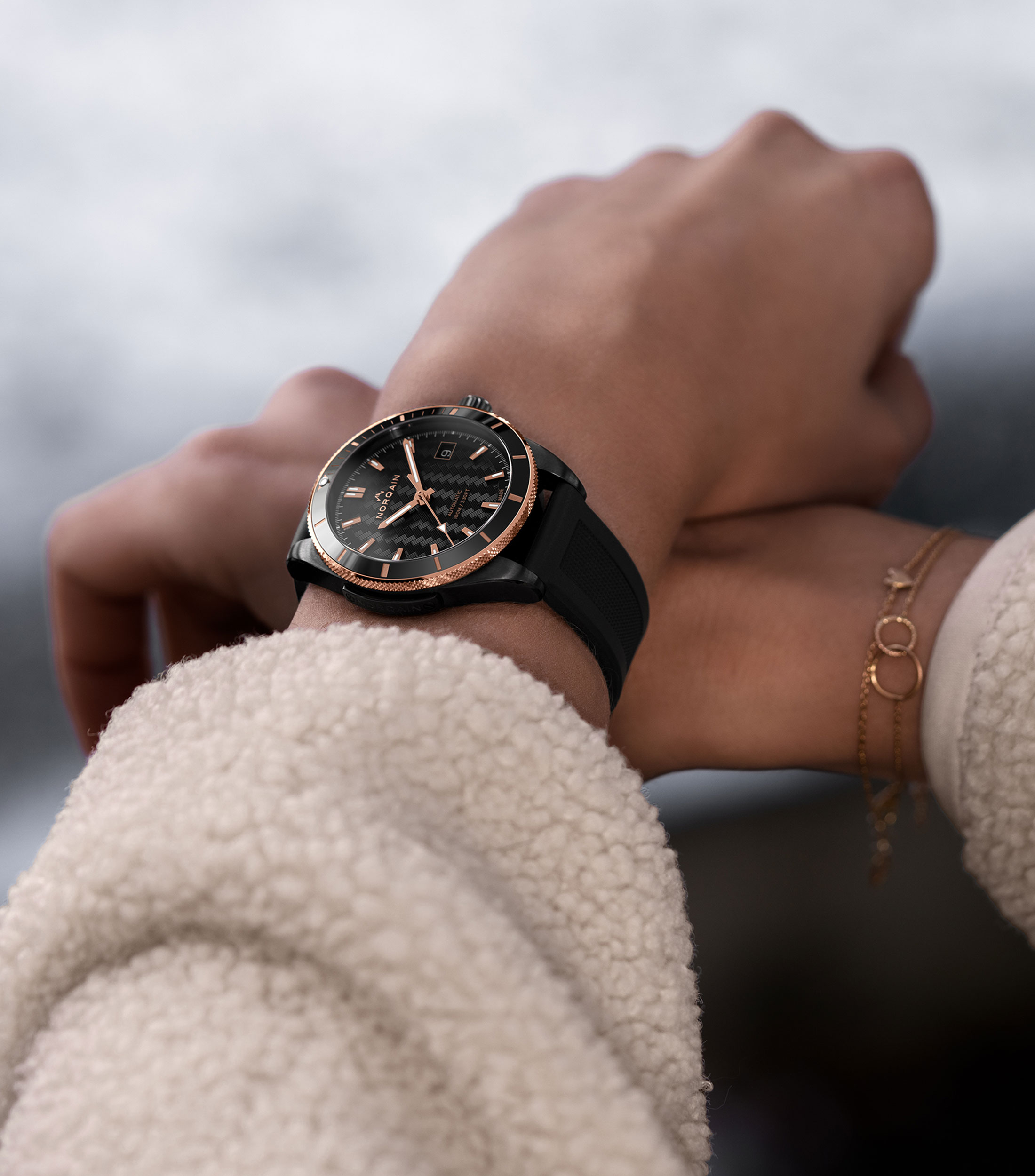 Reloj para mujer Adventure Casual, Negro