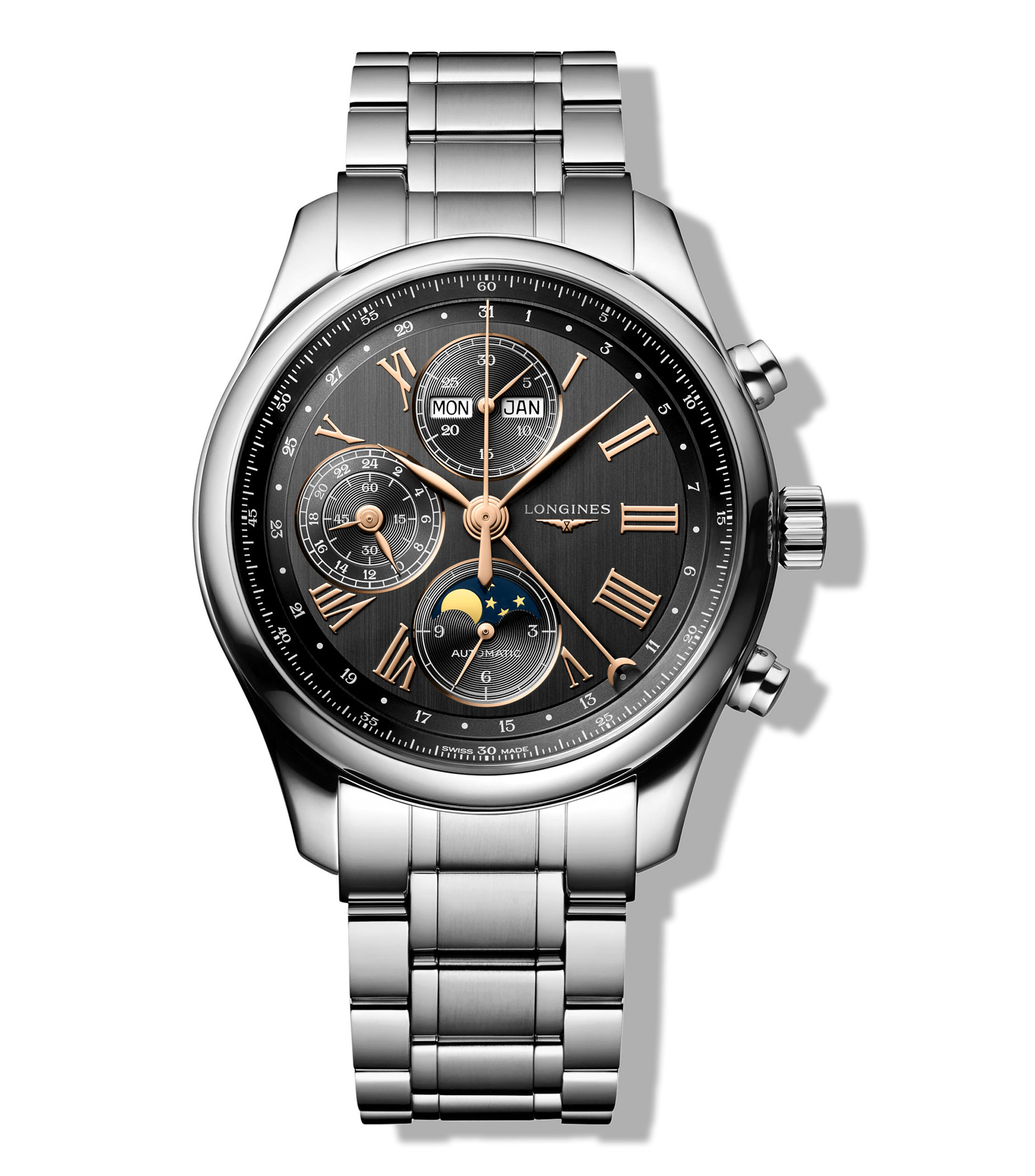 Reloj para Hombre Master Casual, Plateado