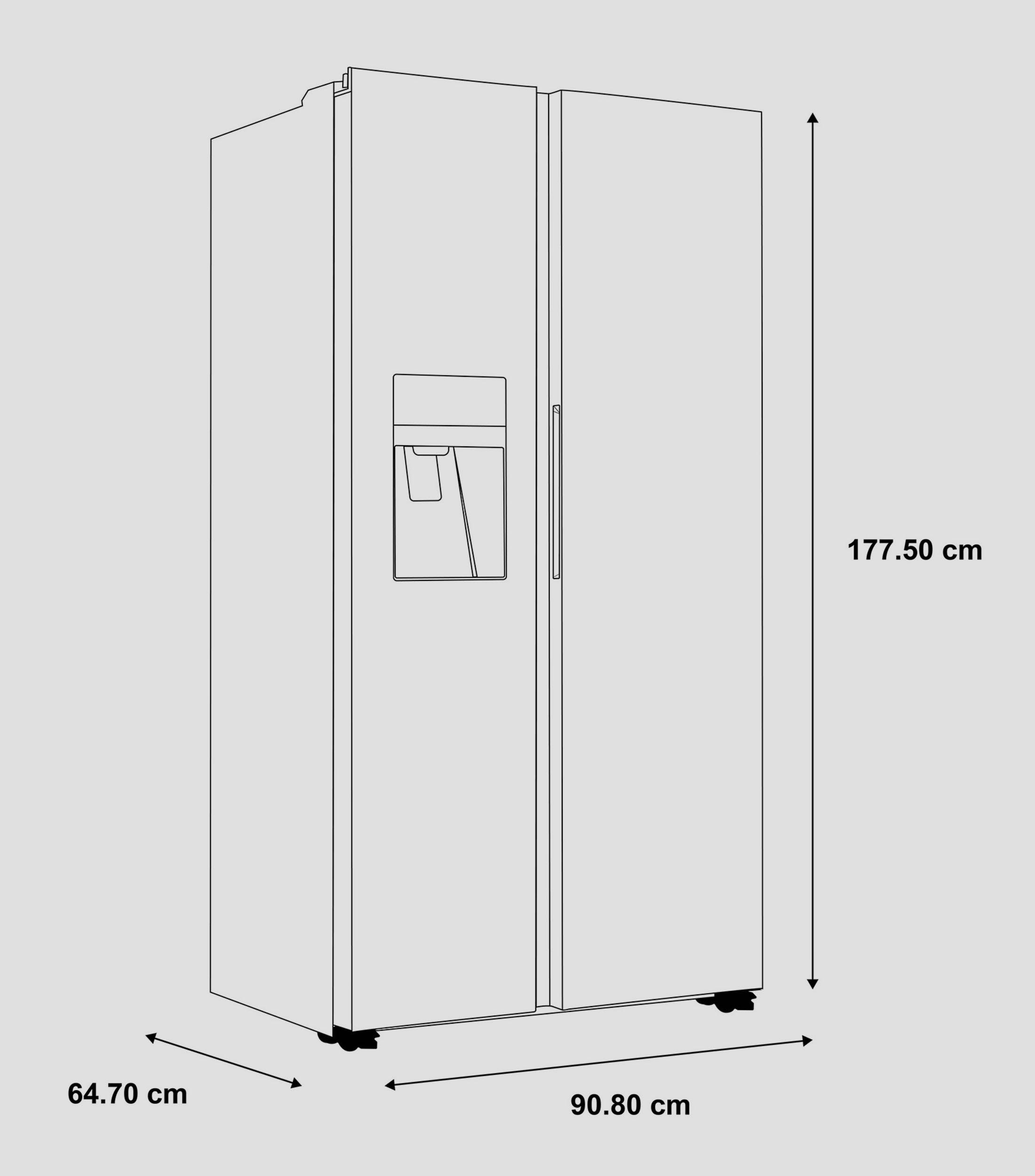 Refrigerador French Door 541 L HSM541HMNSS0