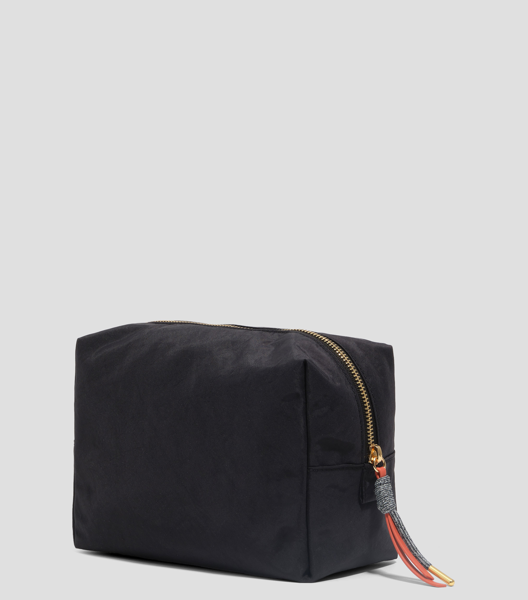 Neceser grande nylon negro Mujer