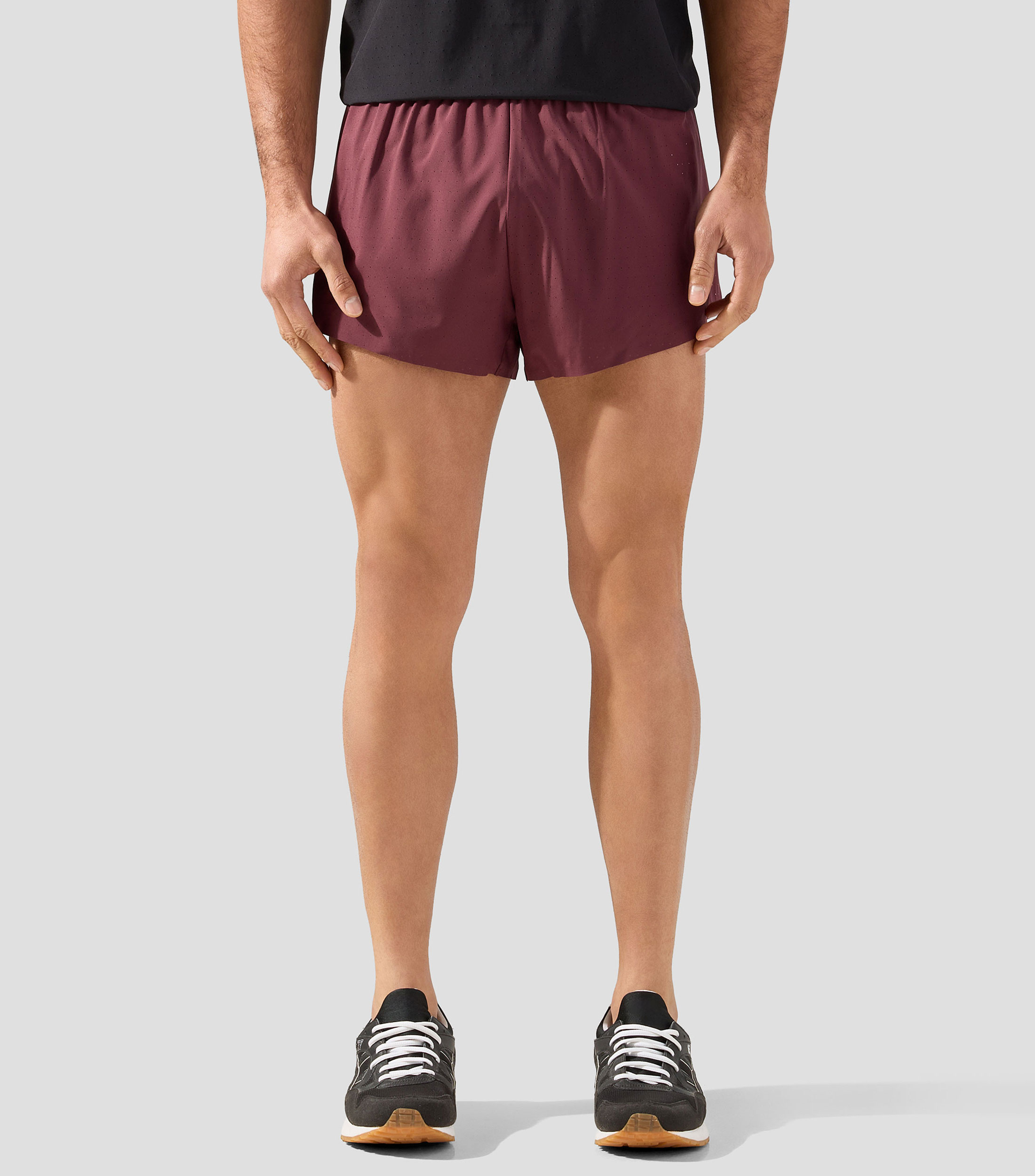 Short para correr Race sólido Hombre