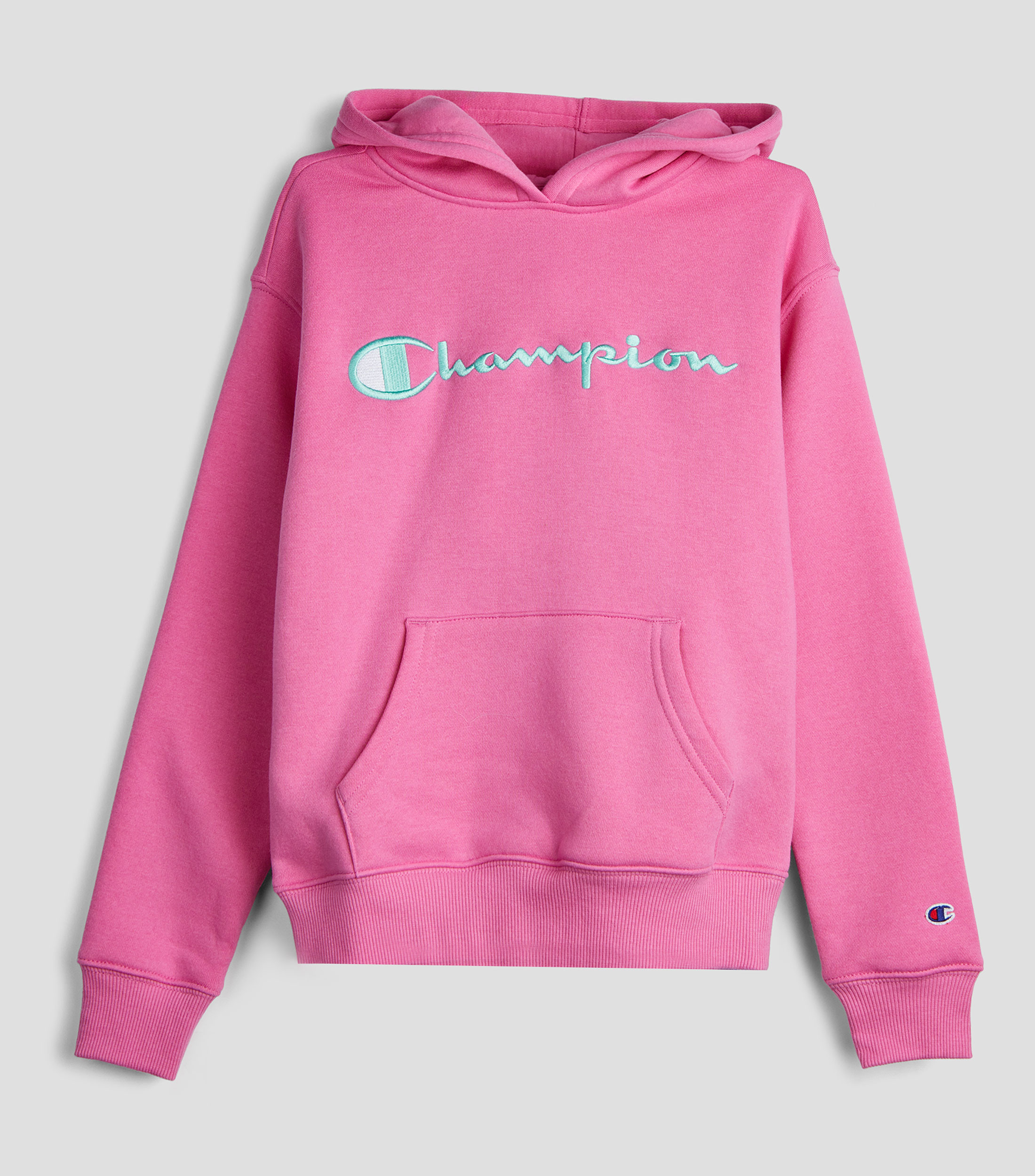 Ropa Sudadera Champion Rosa Mujer Champion: Sudadera Con Capucha - Technical View