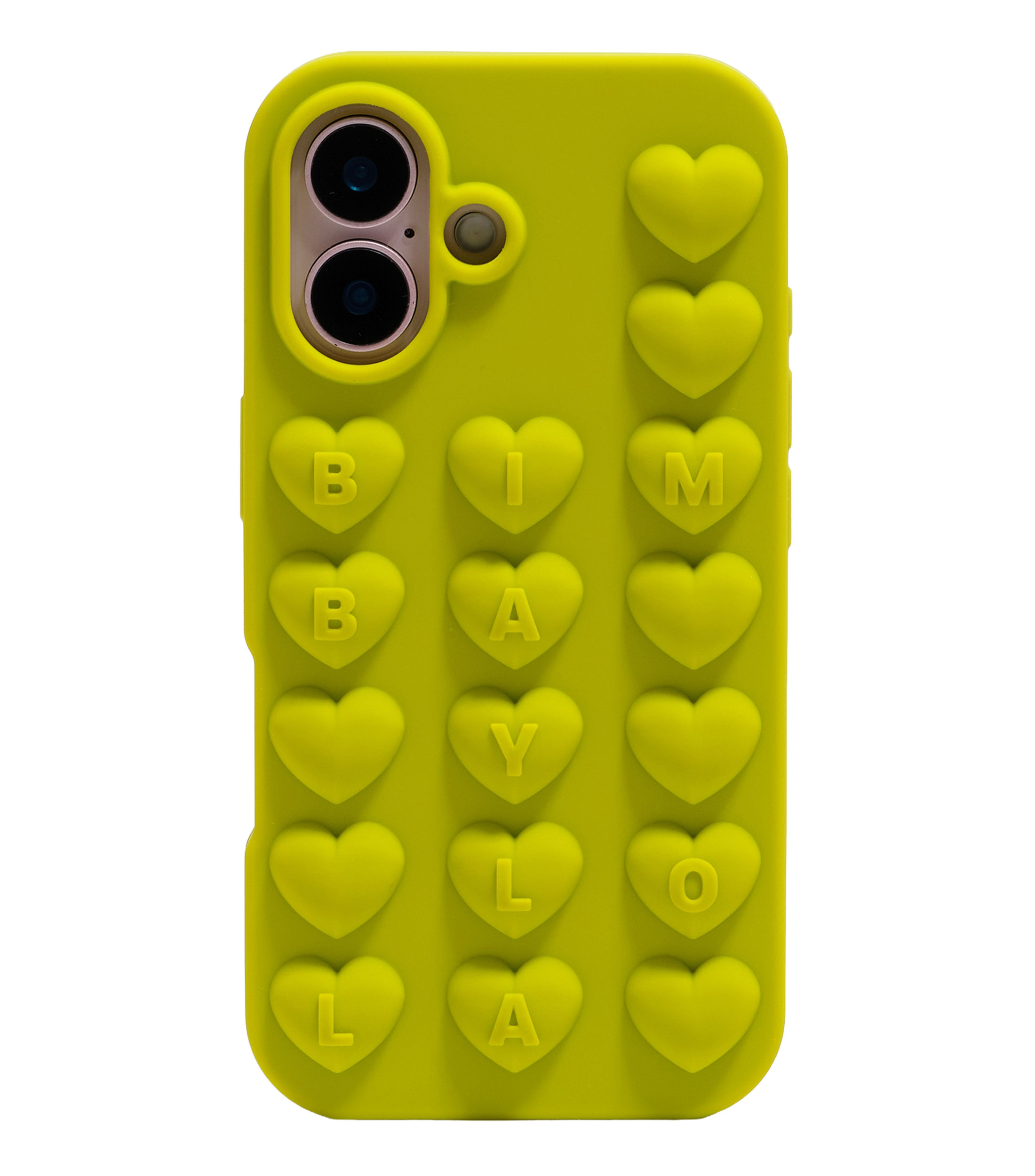 Funda silicona iPhone 16 kiwi