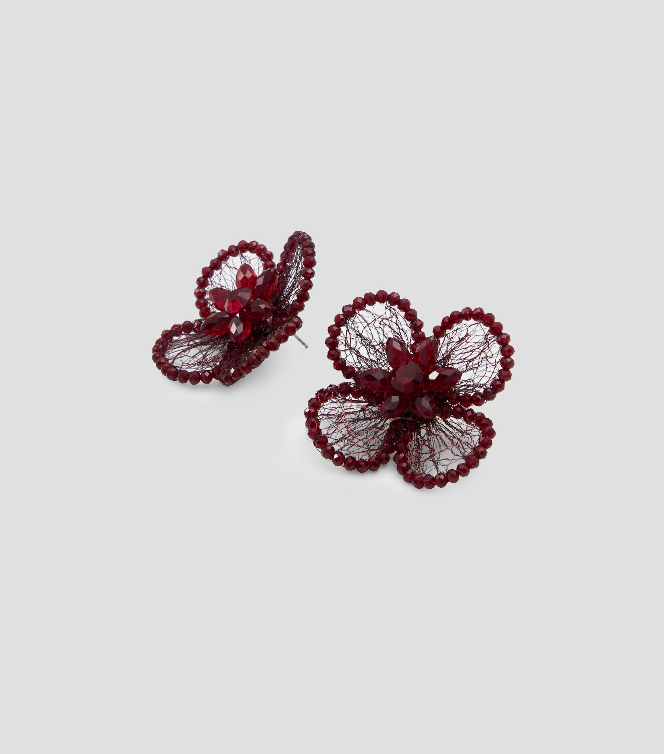 Aretes Flor Mujer