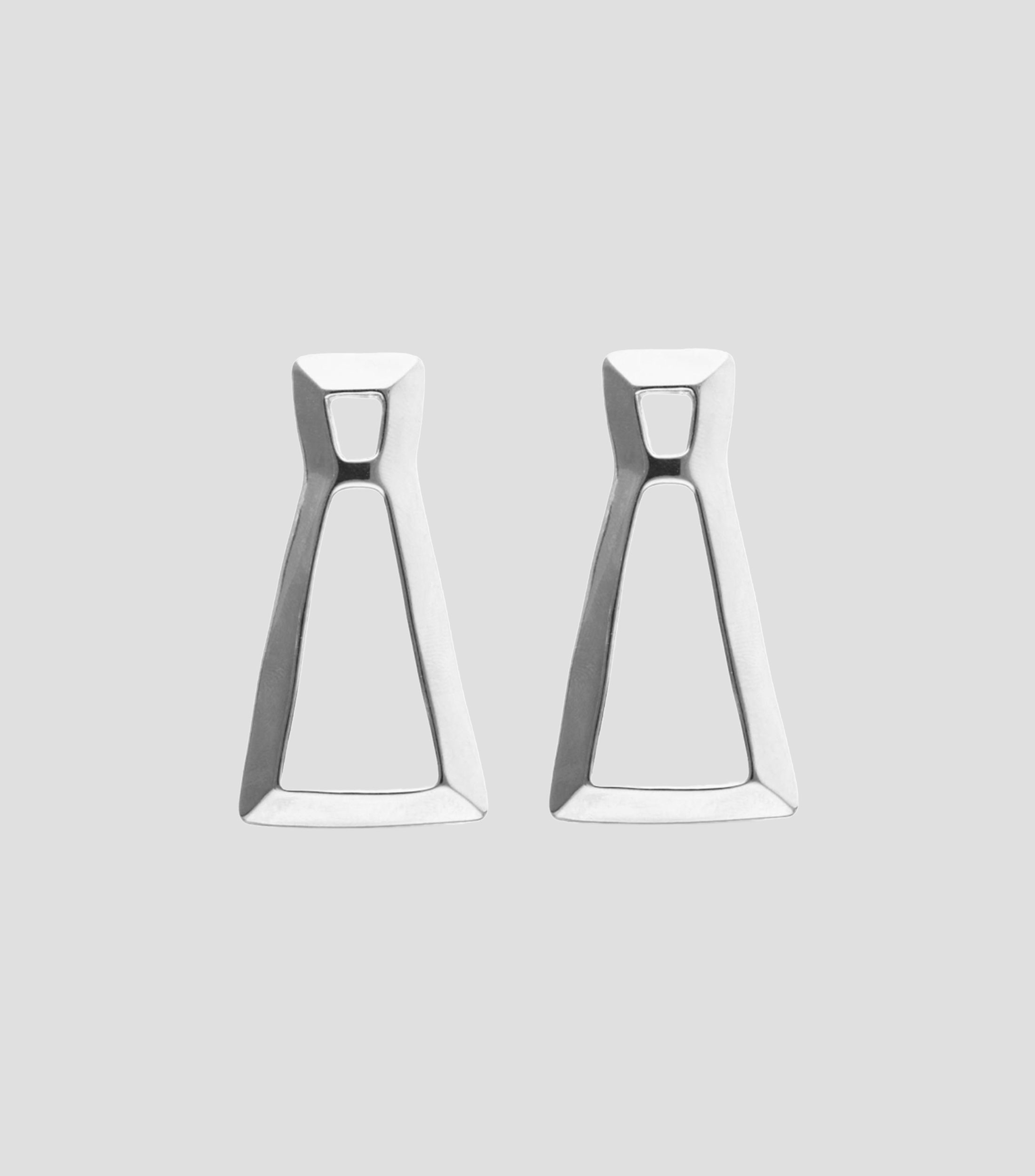 Pendientes en forma de triangulo Mujer