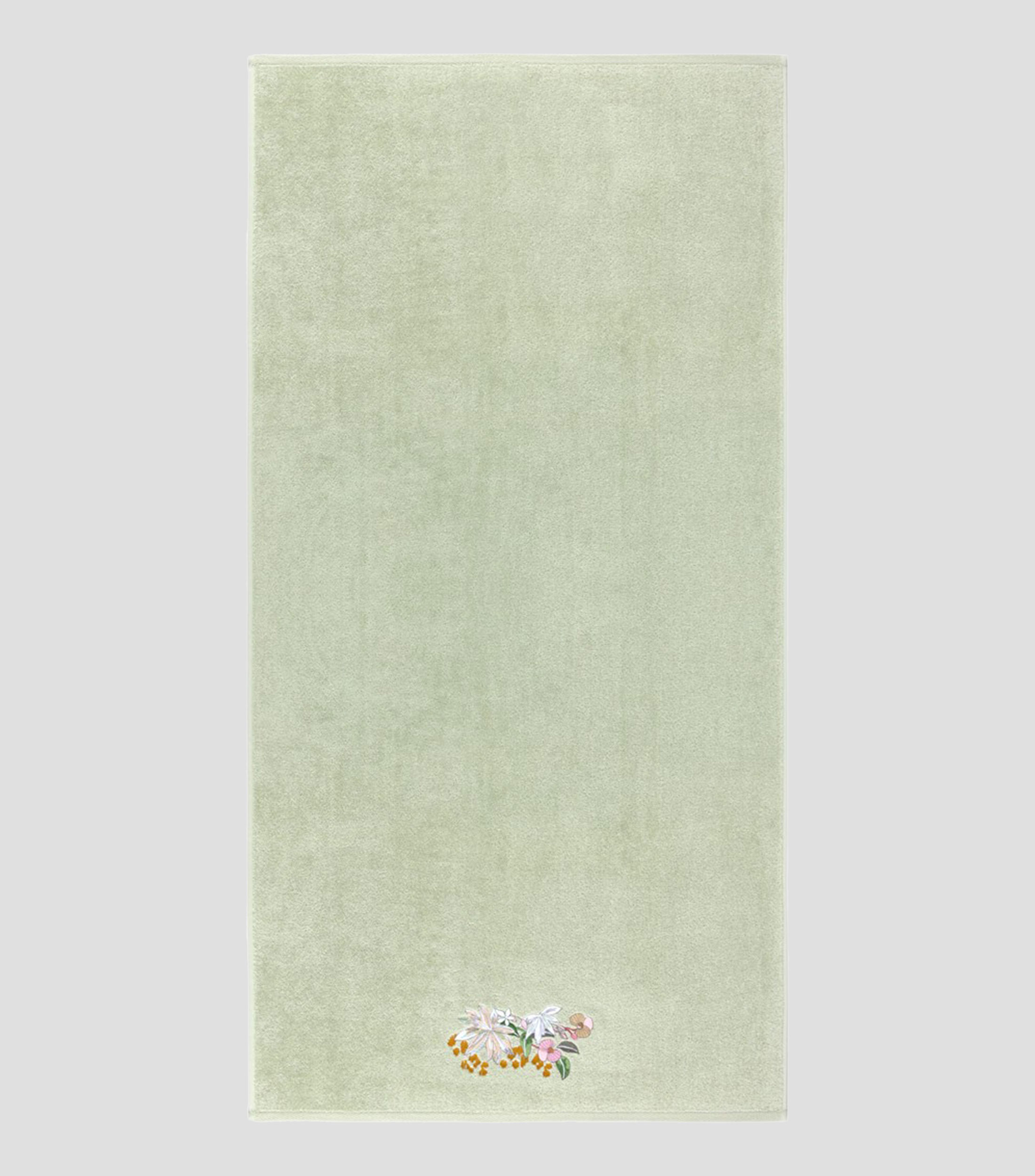 Toalla de medio baño Orchidée verde