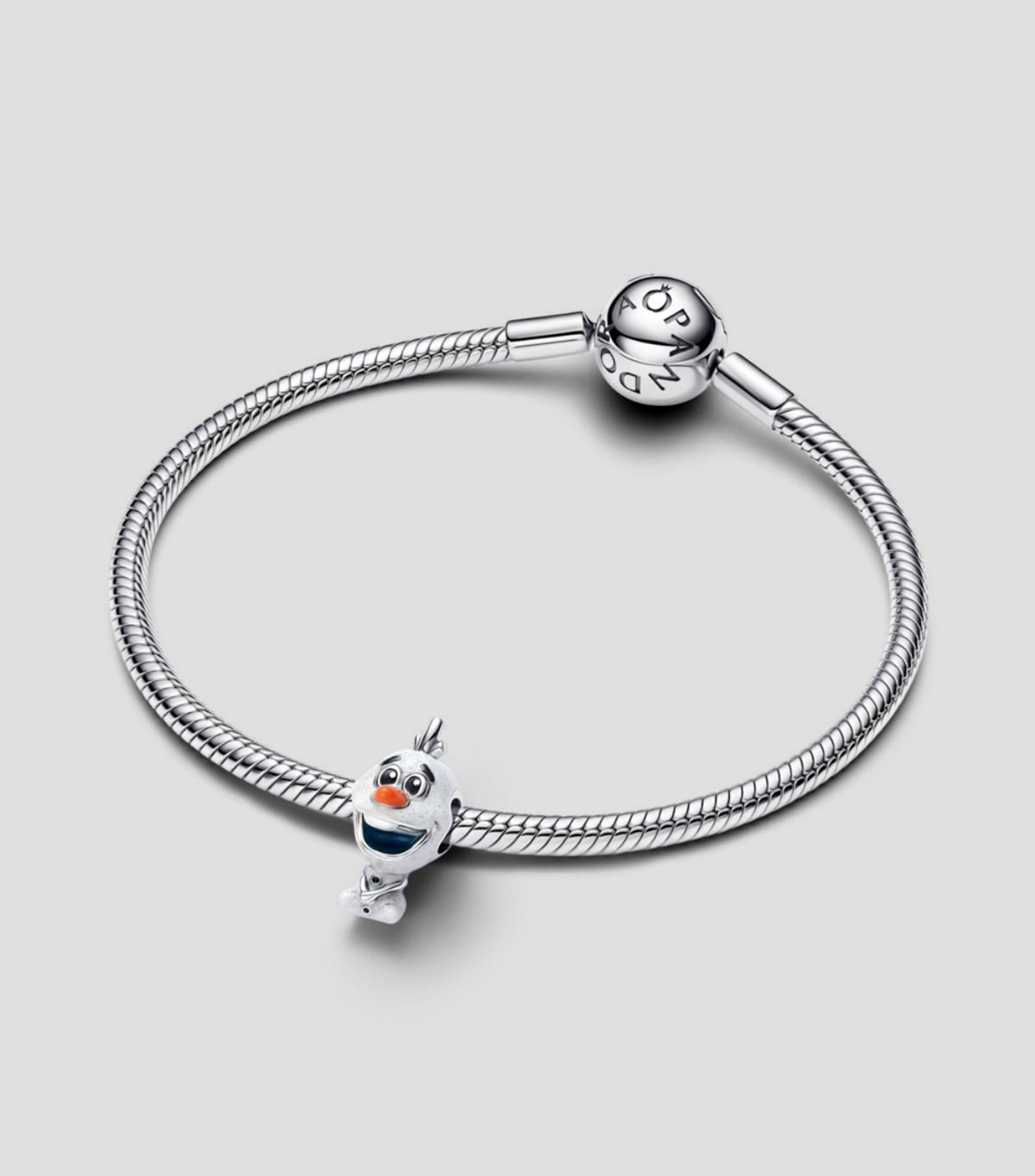 Charm Disney x Pandora - Olaf en plata Mujer