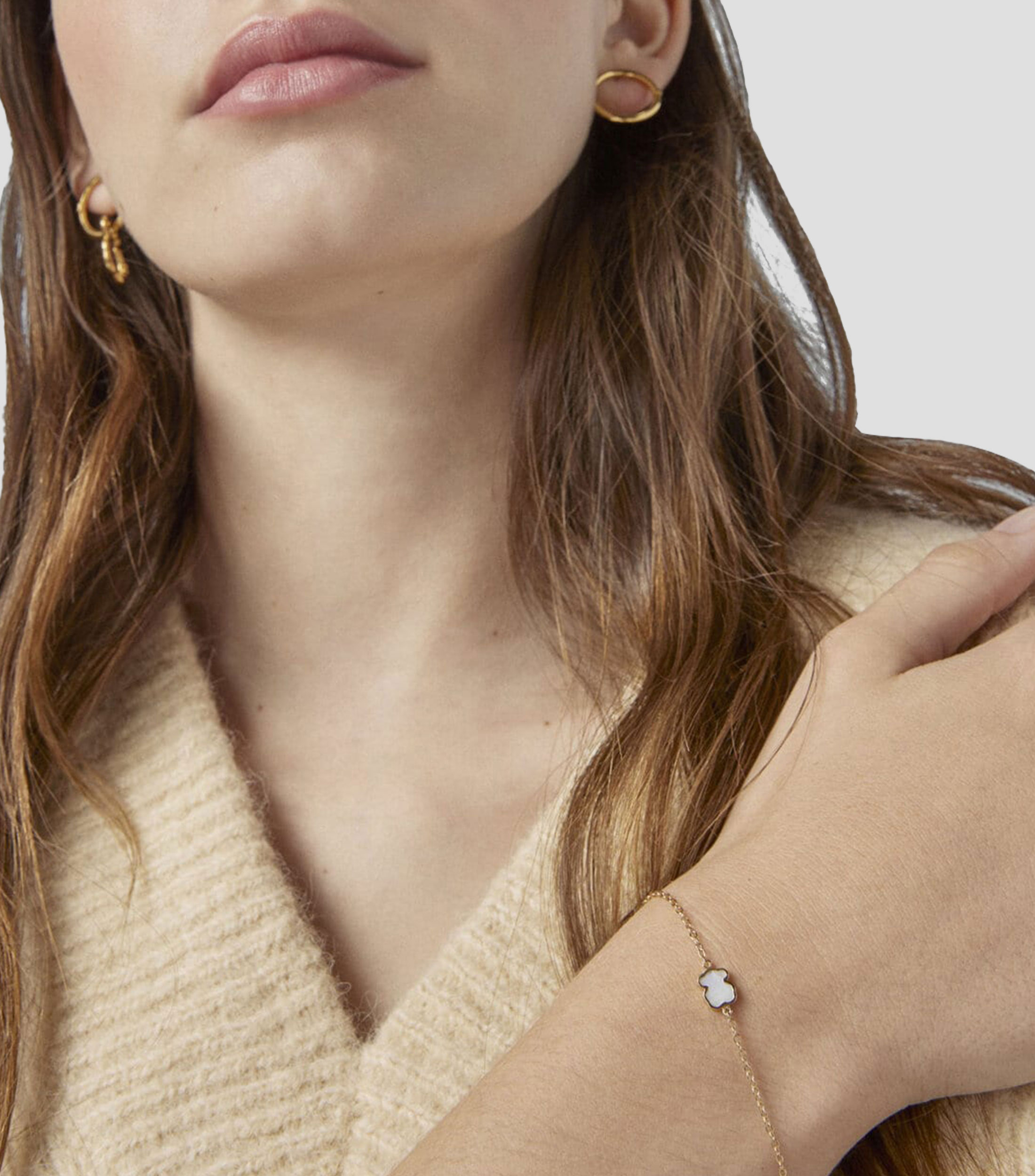 Pulsera en oro de 18 kilates Mujer