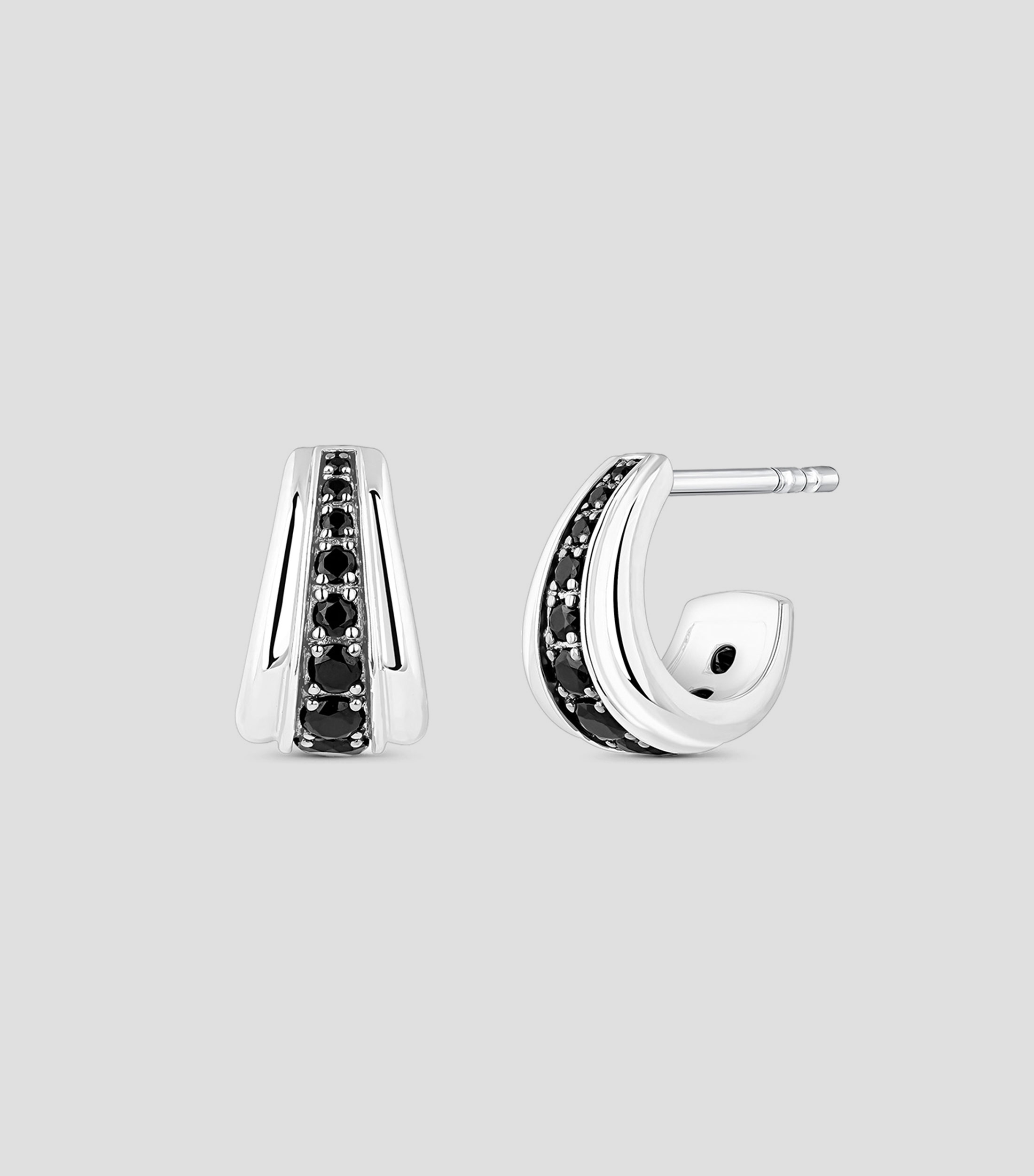 Pendientes en Plata Ley .925 con Espinela Mujer