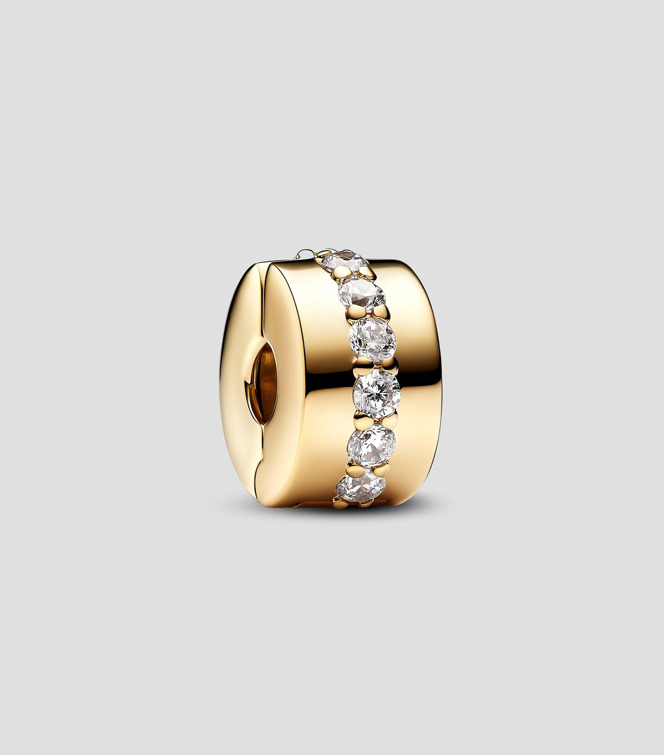 Charm Clip con Zirconias Cúbicas Mujer