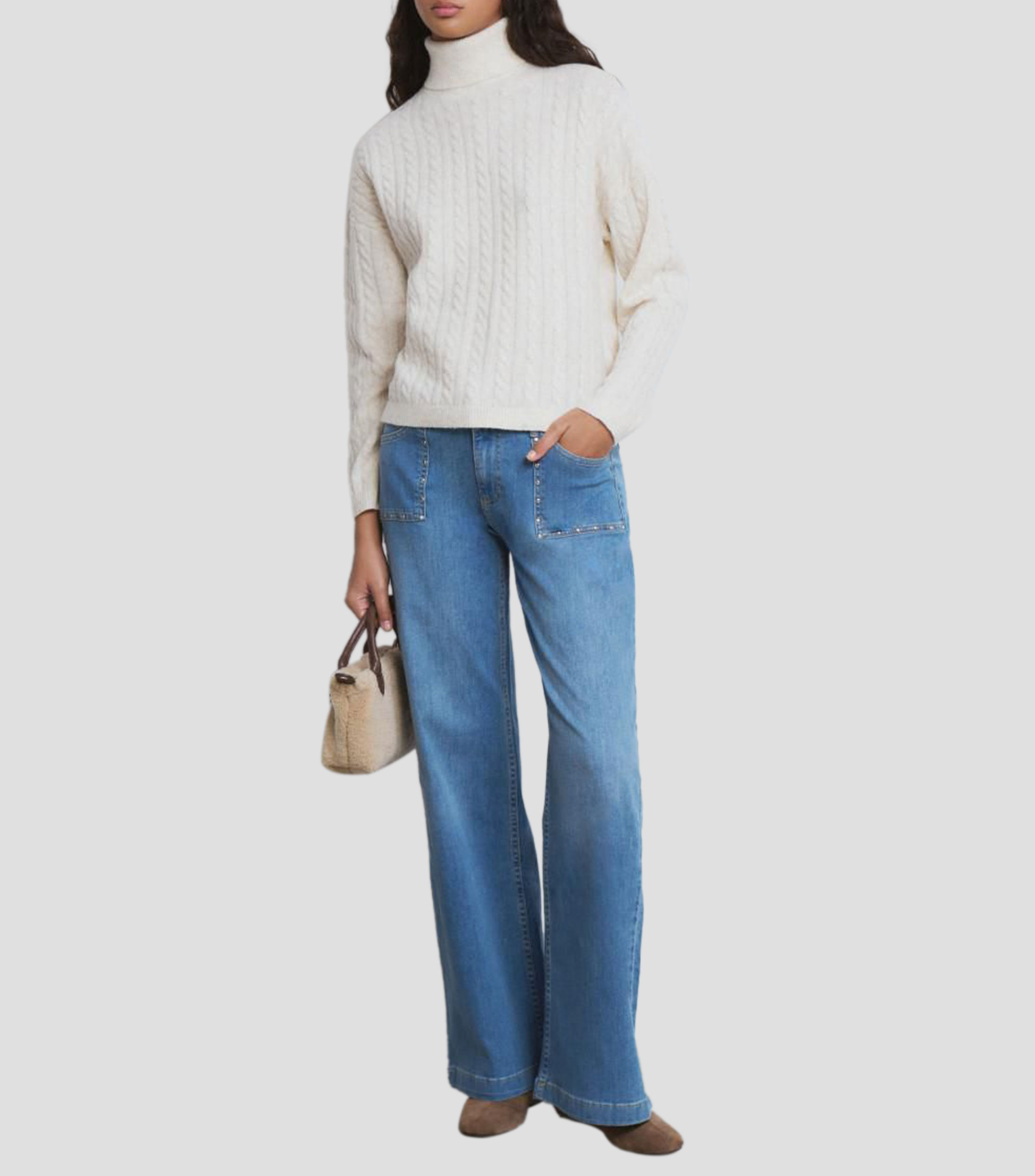 Jeans recto Mujer